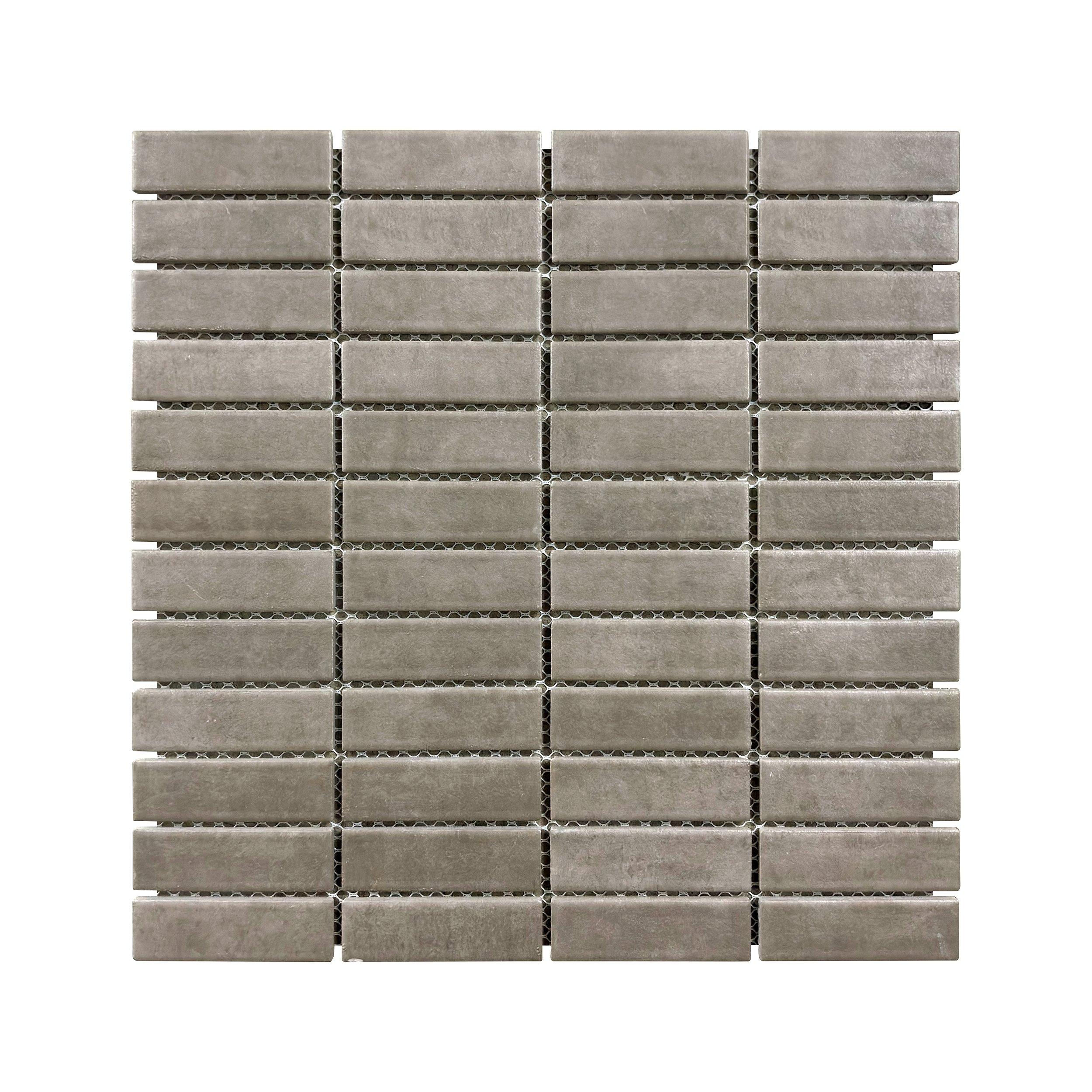 Vista Lux Earth Stack Matte Porcelain Mosaic