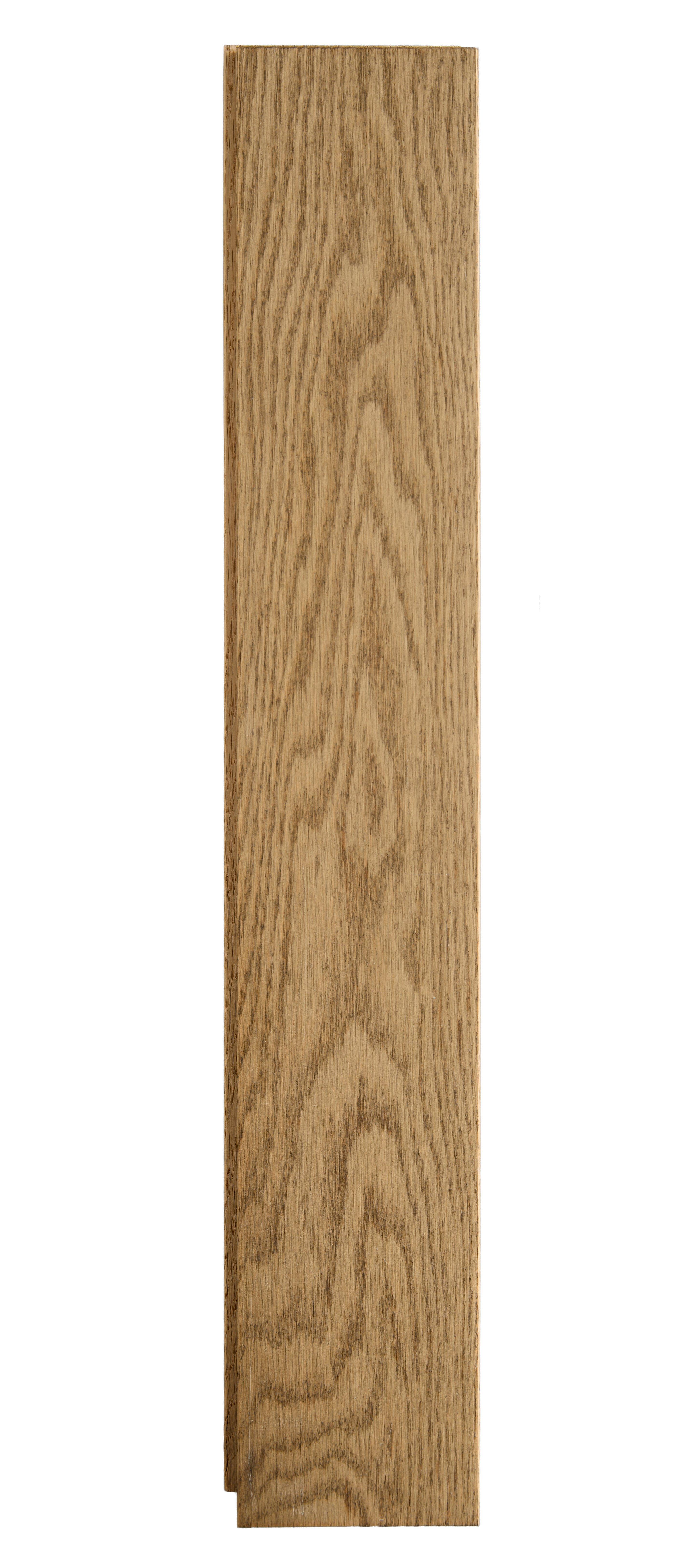 Deera Red Oak Wire Brushed Solid Hardwood