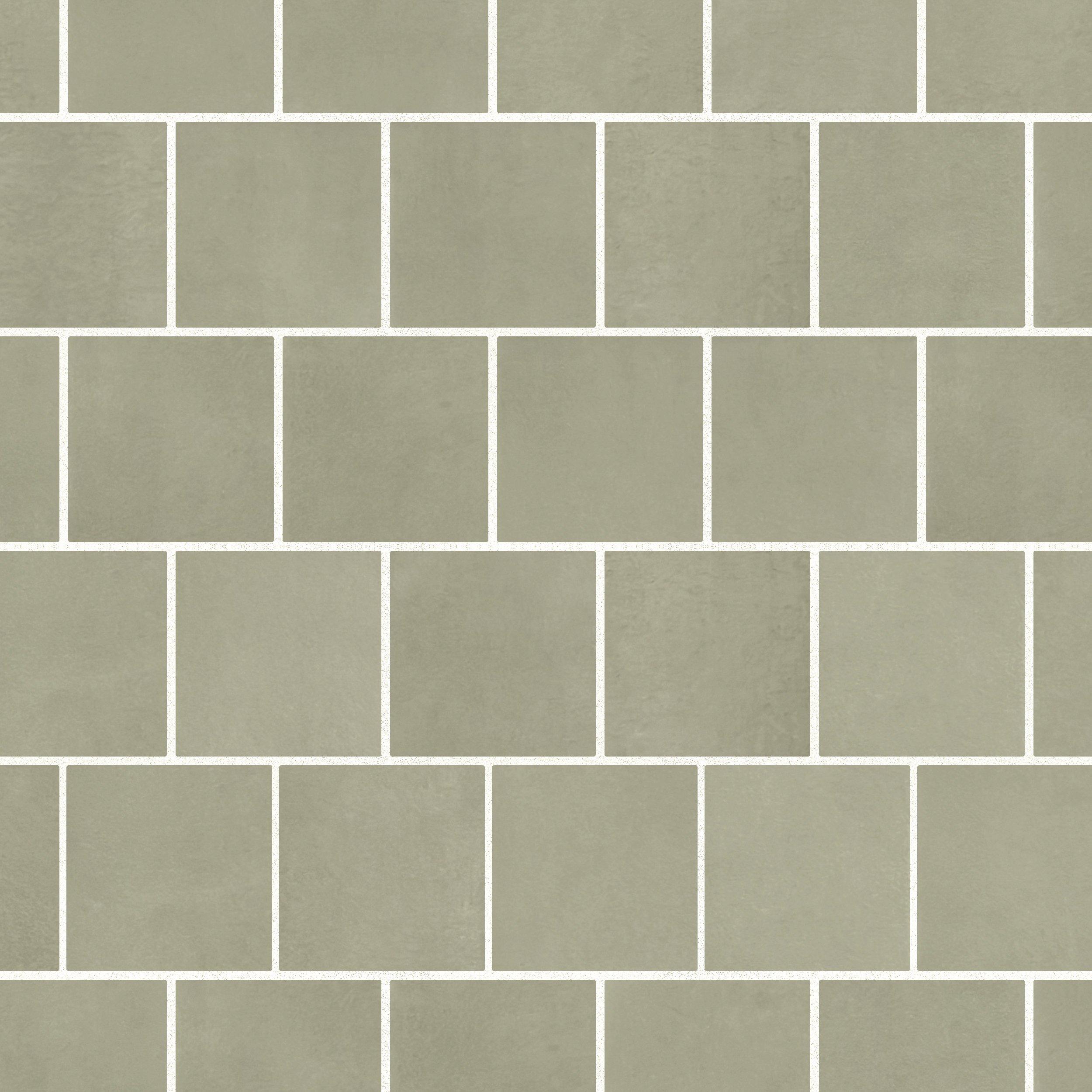 Vista Lux Sage Off Set Square Porcelain Mosaic