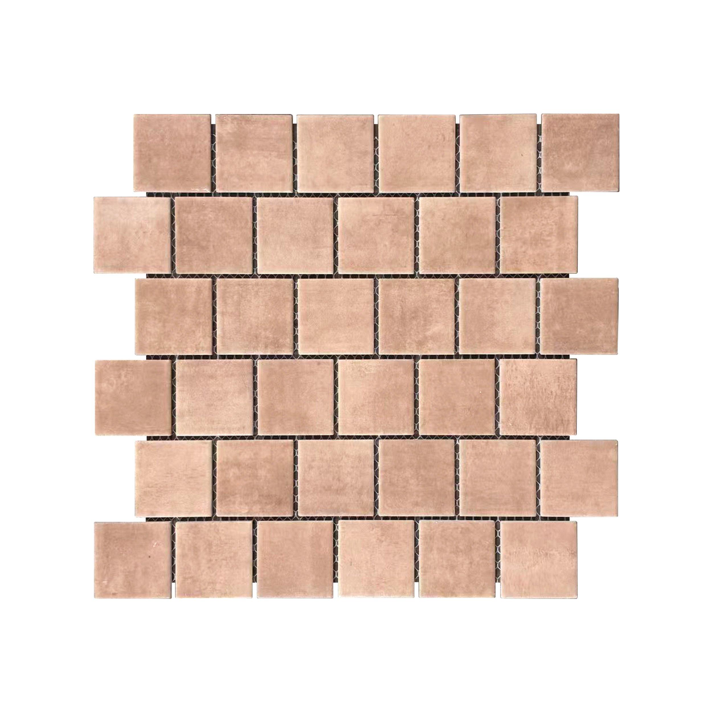 Vista Lux Terra Off Set Square Porcelain Mosaic