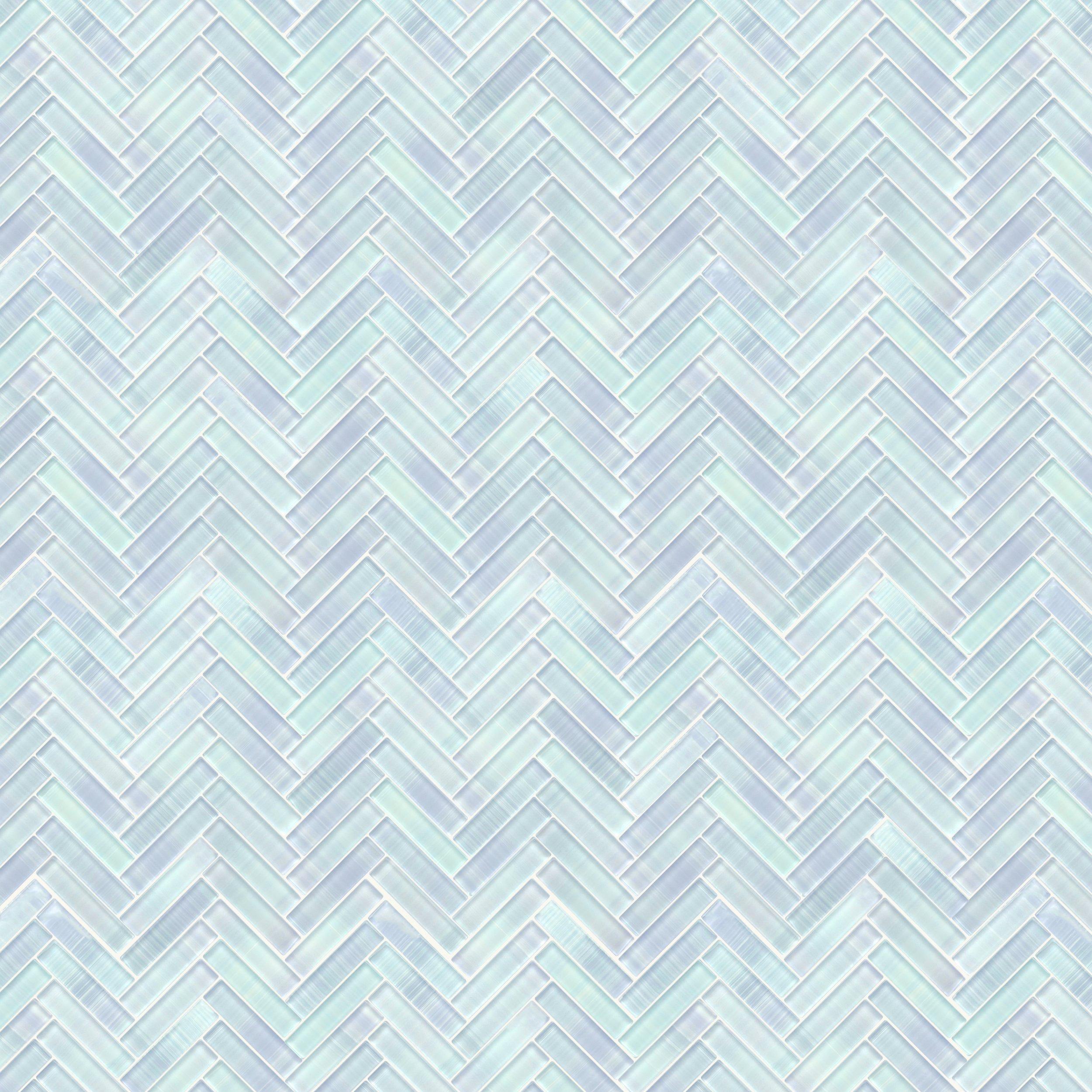 Azula Herringbone Glass Mosaic