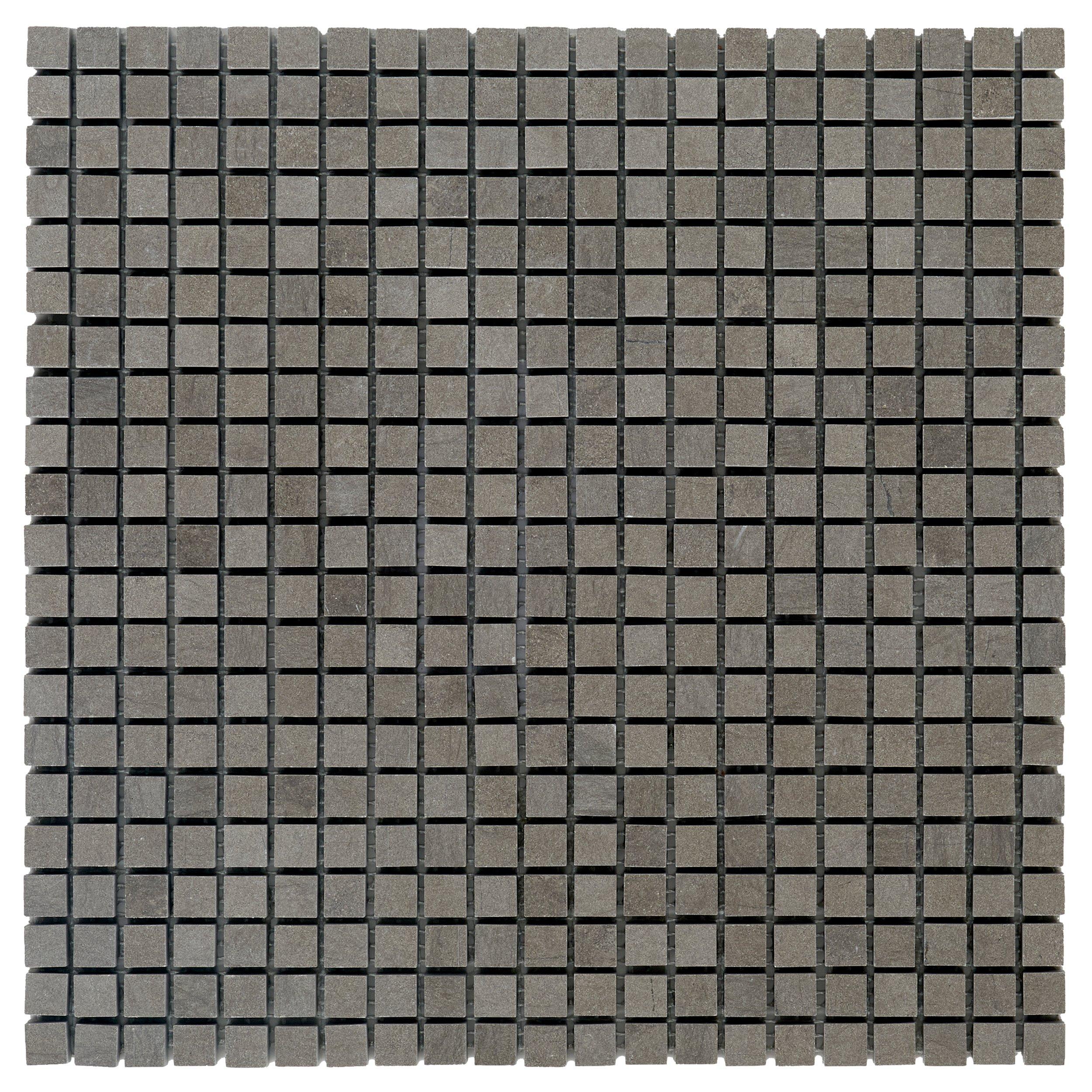 Foussana Pixel Honed Limestone Mosaic