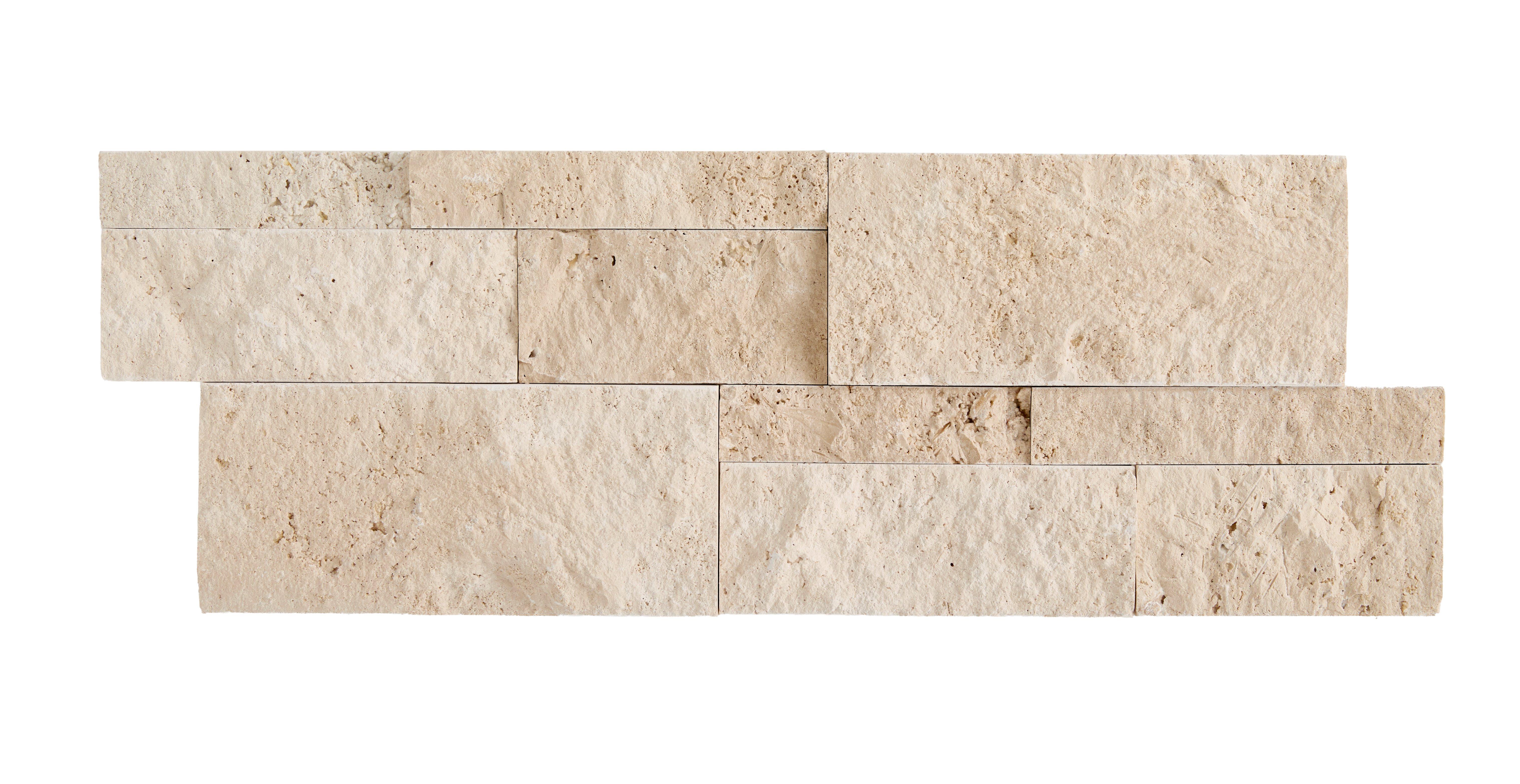Ivory Travertine Ledger Panel