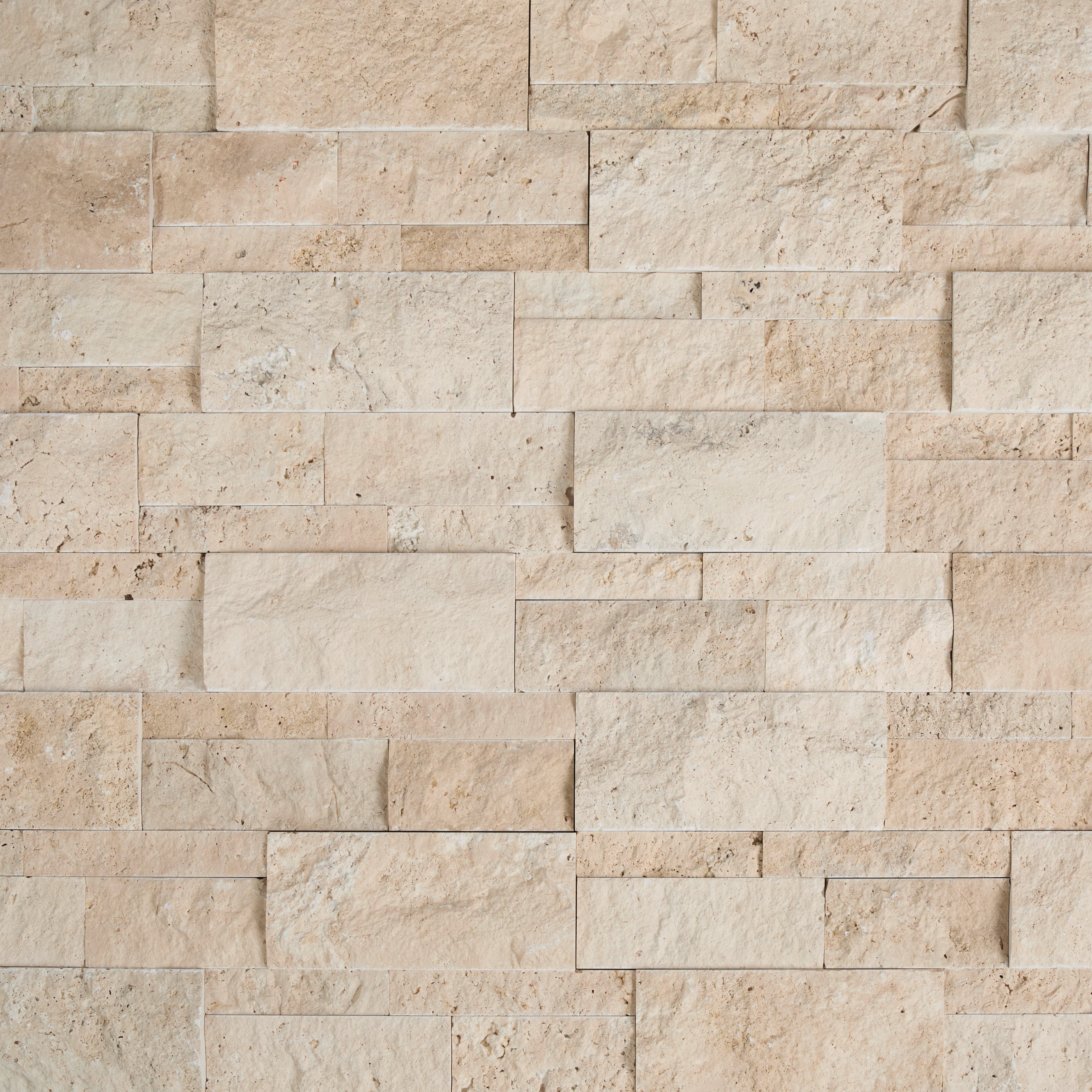 Ivory Travertine Ledger Panel