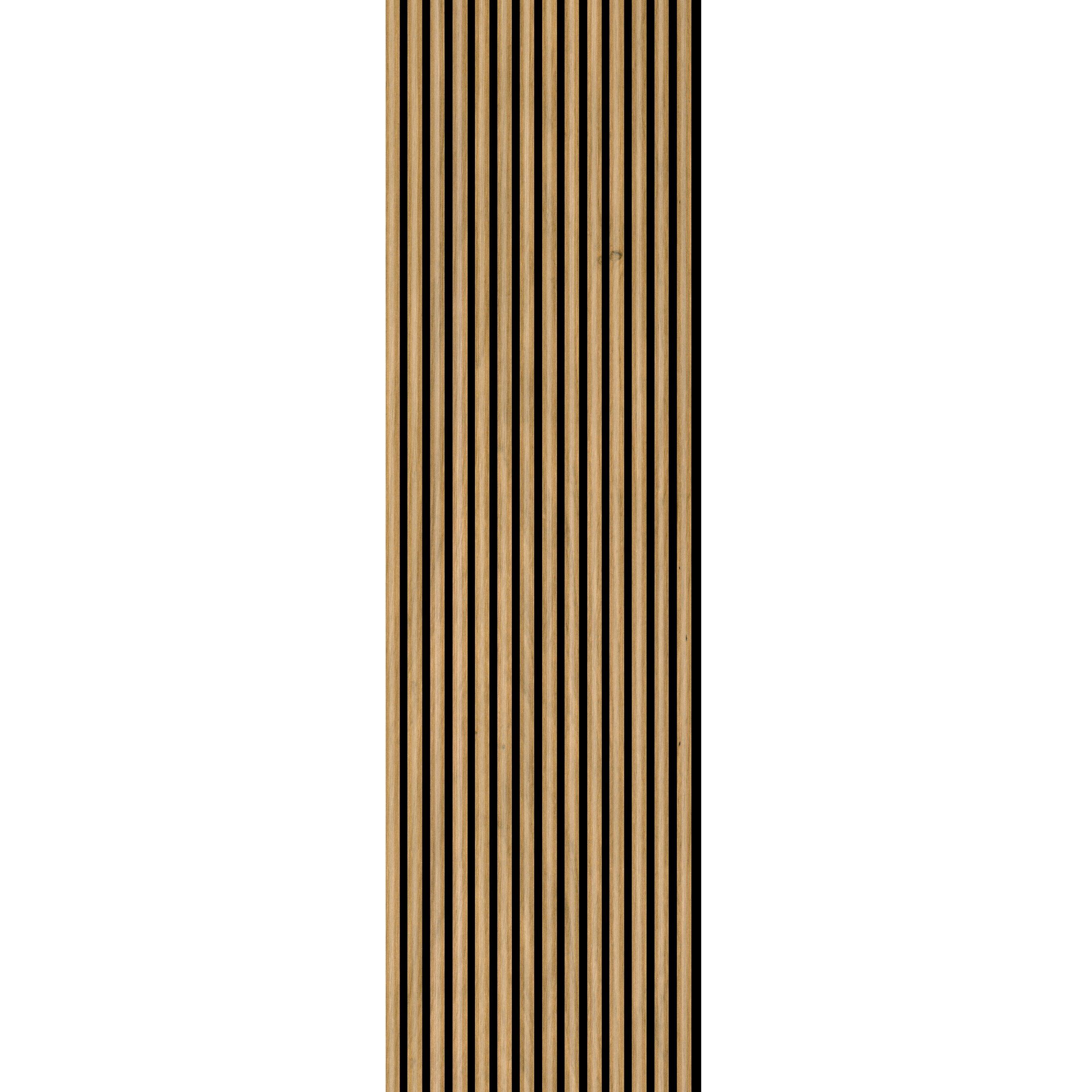 Concave Woodland Honey Wood Acoustic Wall Panel