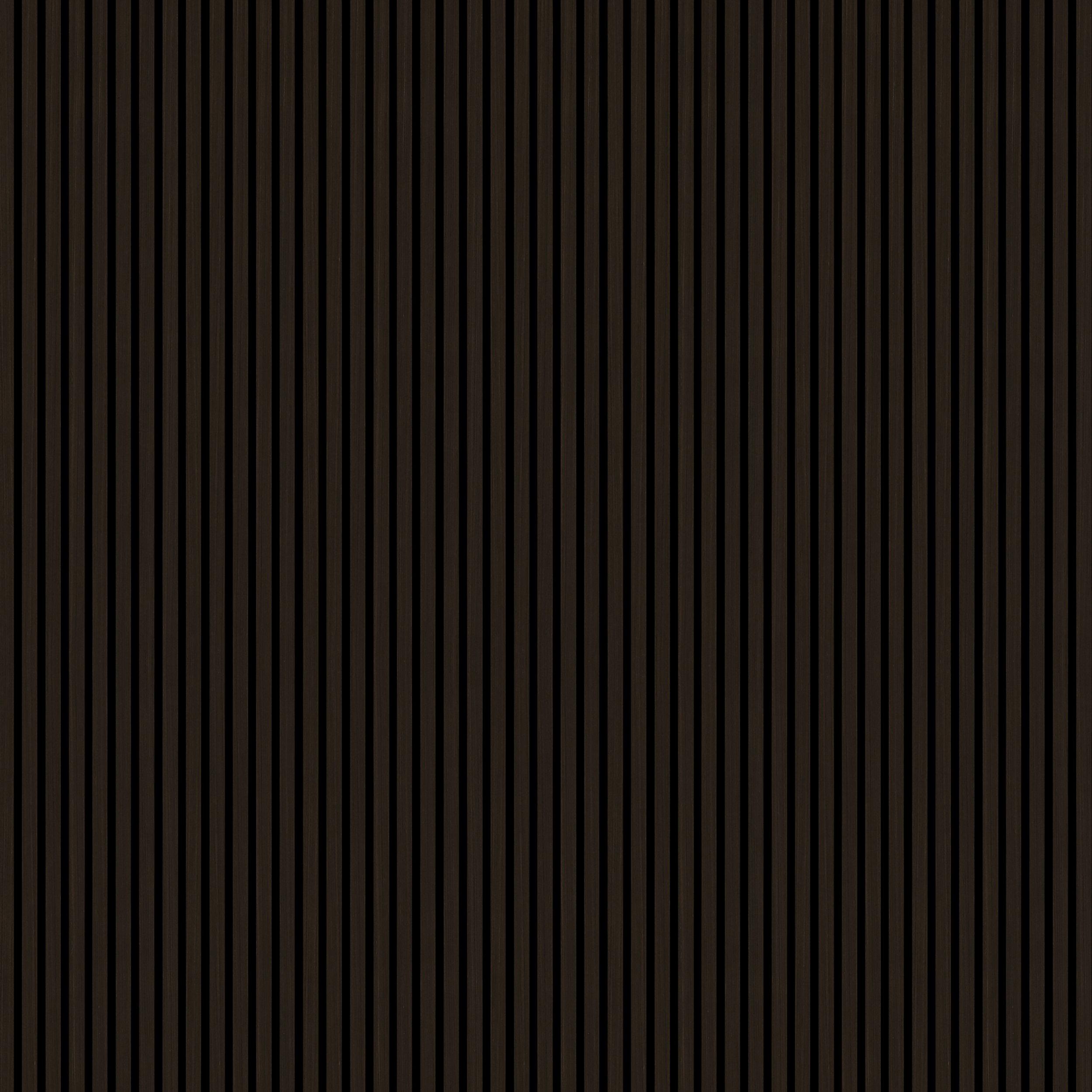 Chocolate Brown Wood Acoustic Wall Panel