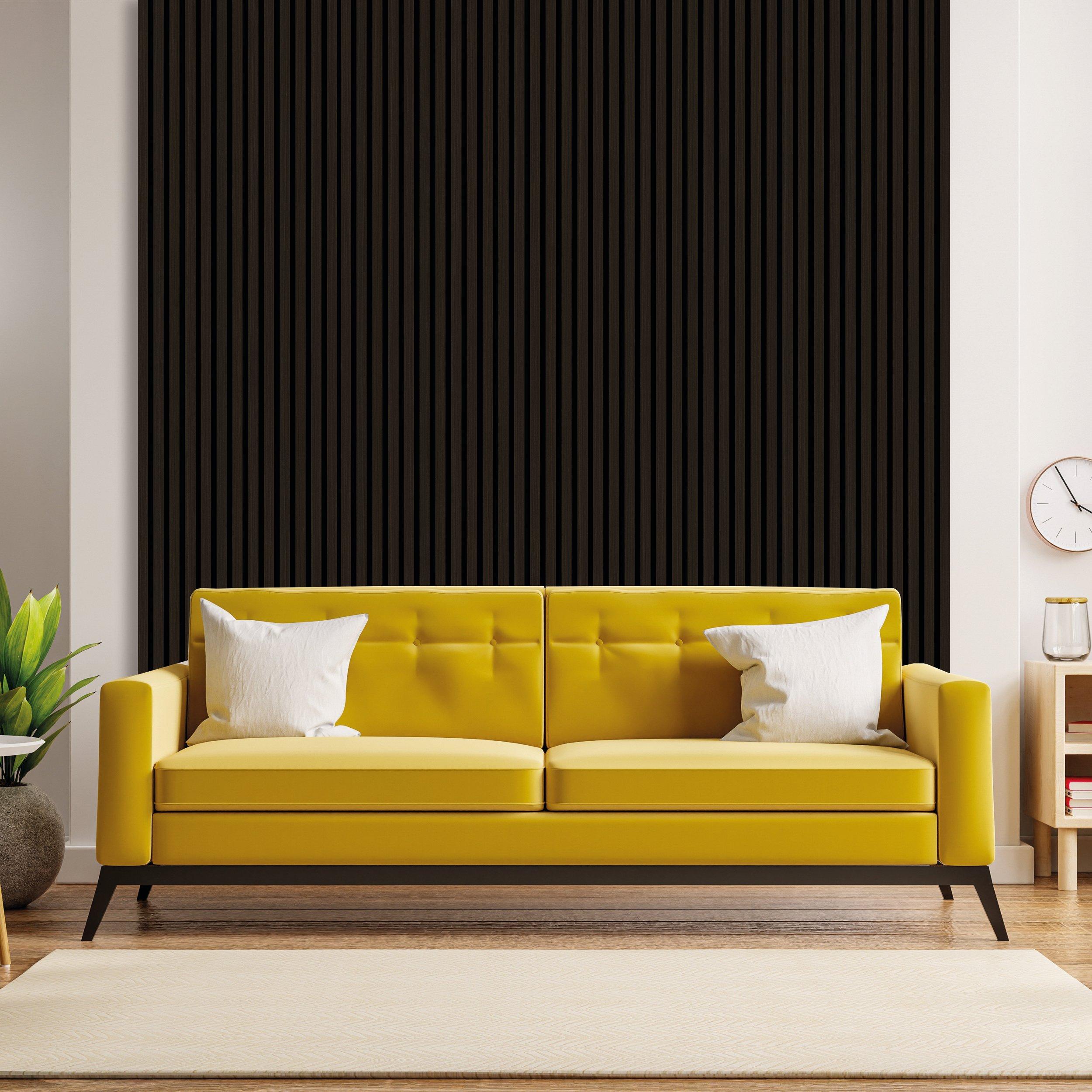 Chocolate Brown Wood Wall Acoustic Panel