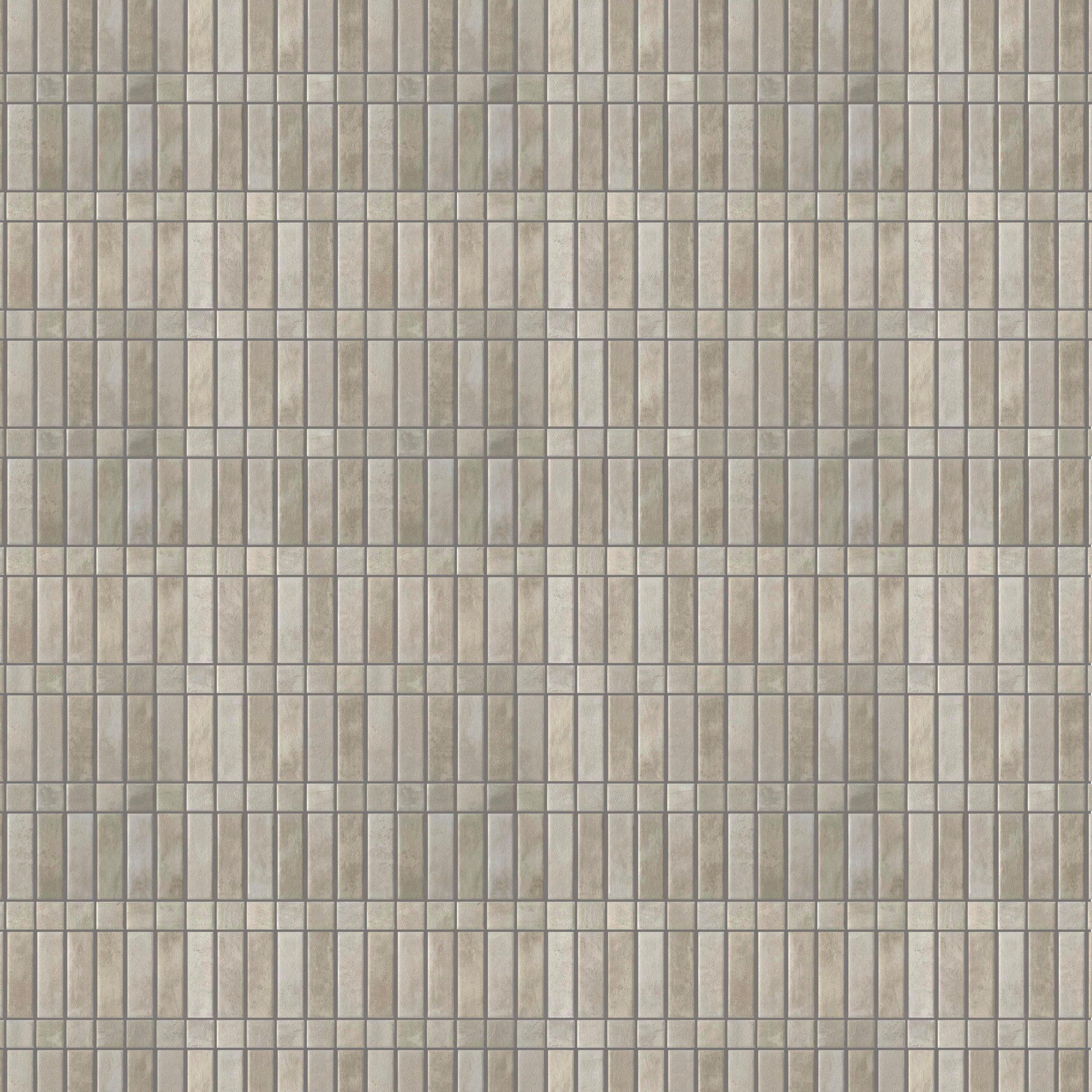 Macchiato Square Stack Porcelain Mosaic