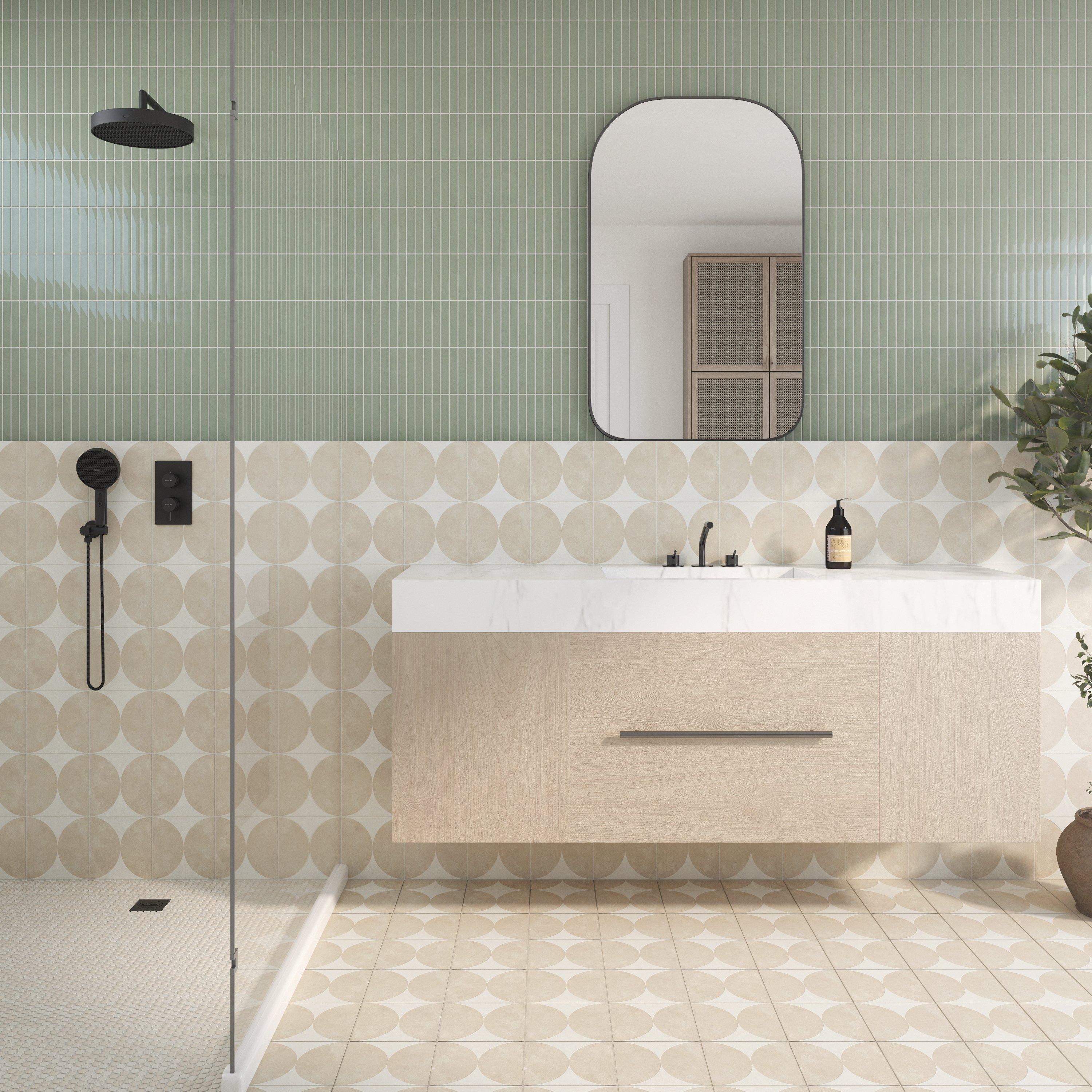 Mezza Luna Multi Finish Porcelain Tile