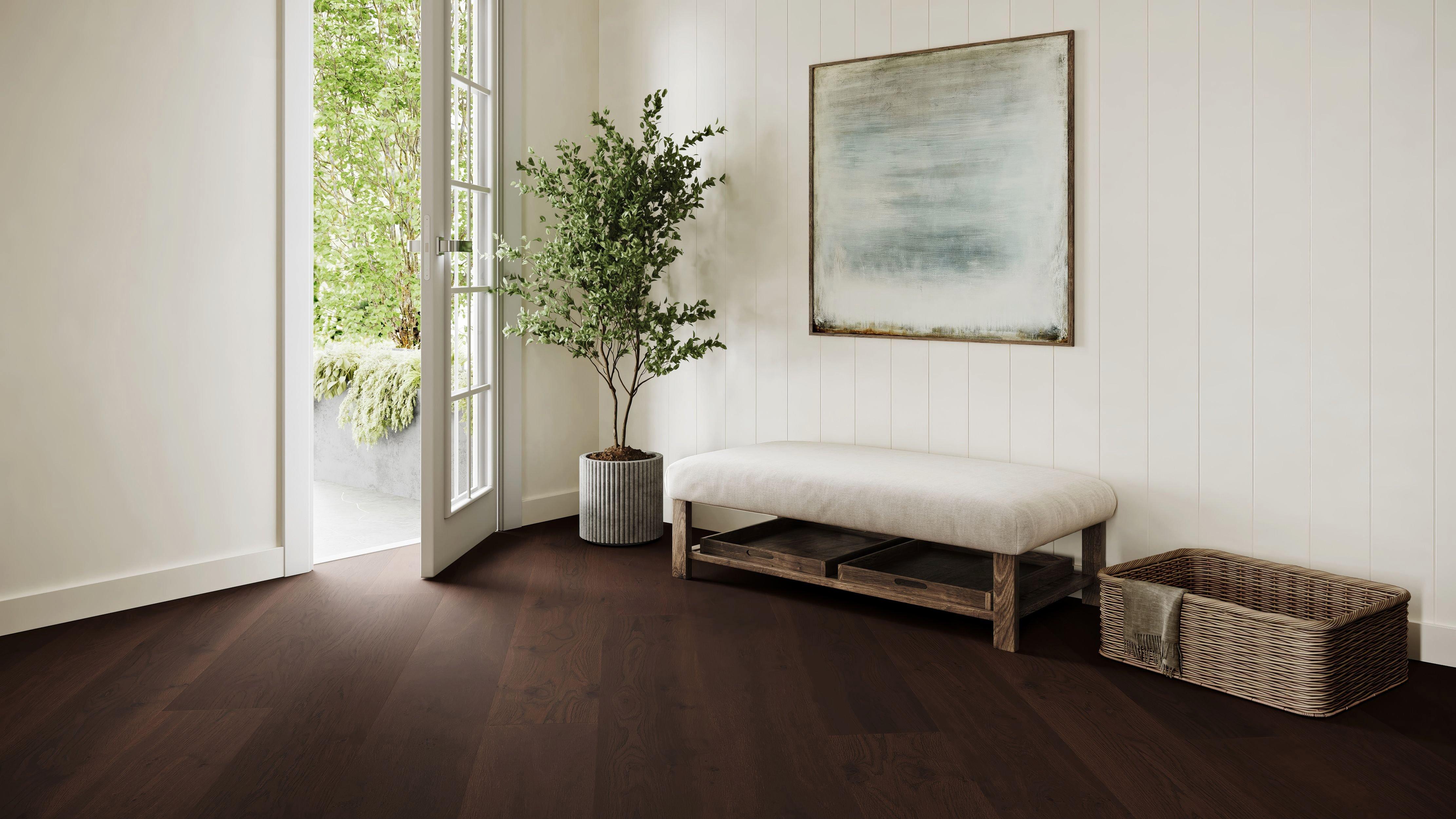 Aiden White Oak Smooth Engineered Hardwood