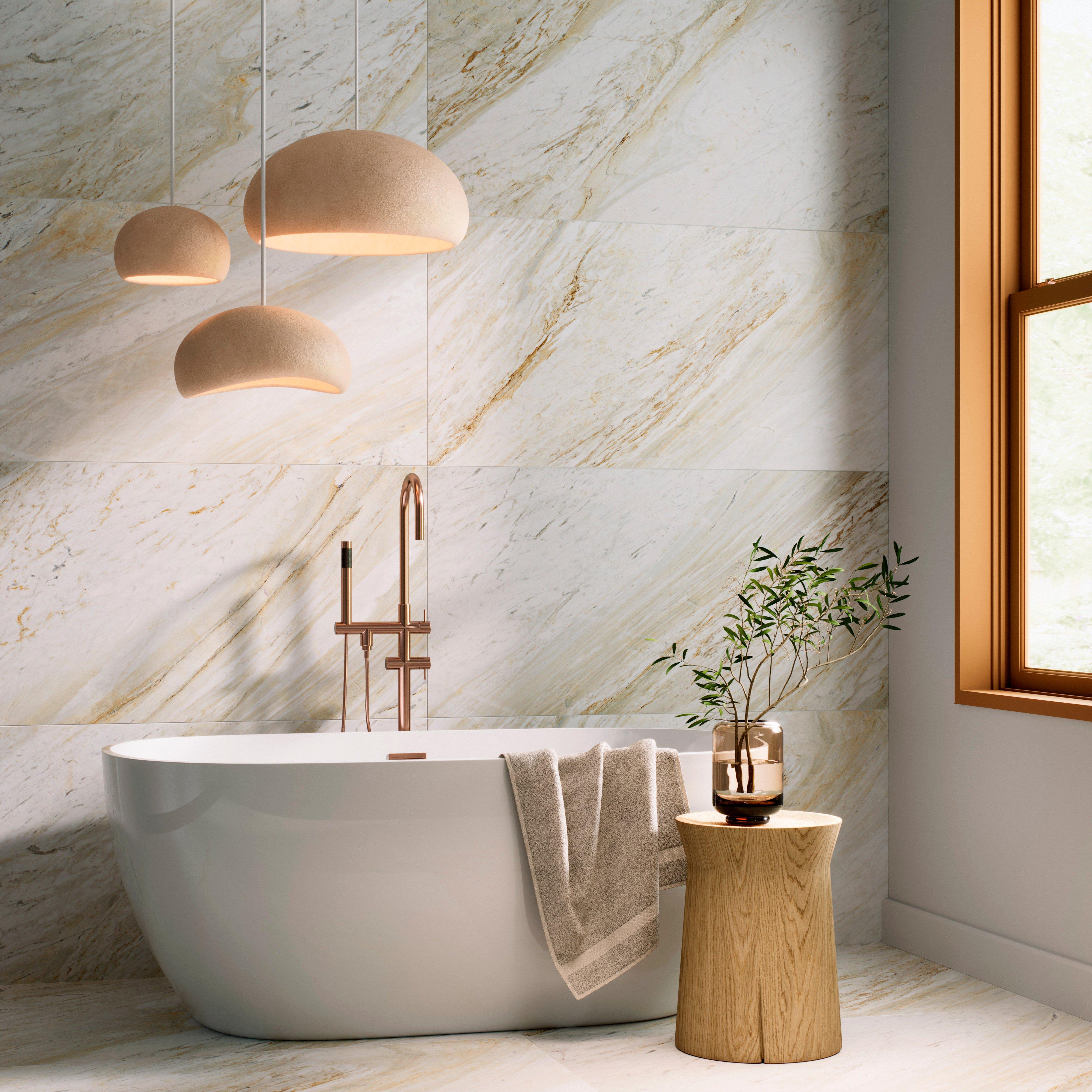 Sienna Honed Marble Tile