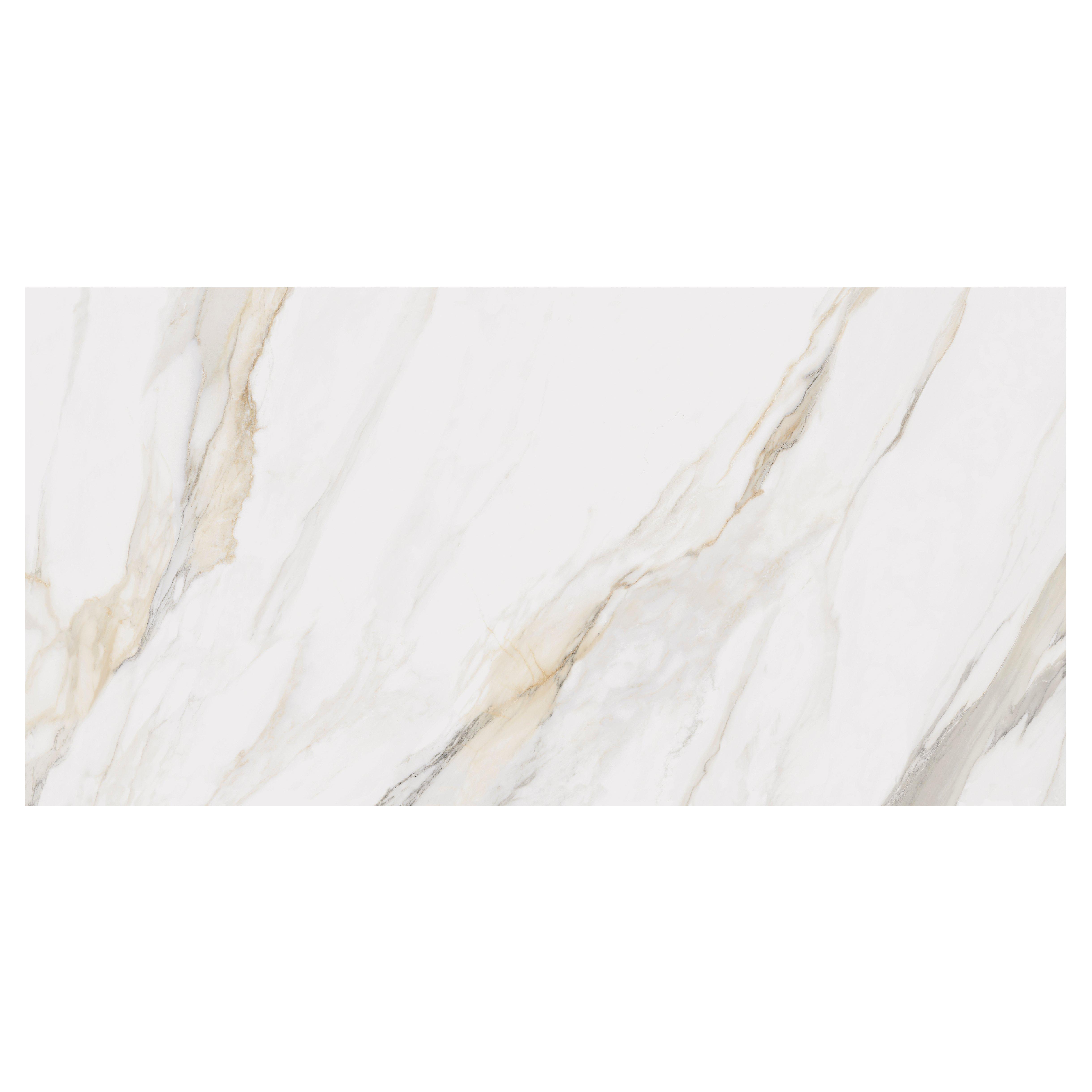 Romana Bianca Satin Porcelain Tile