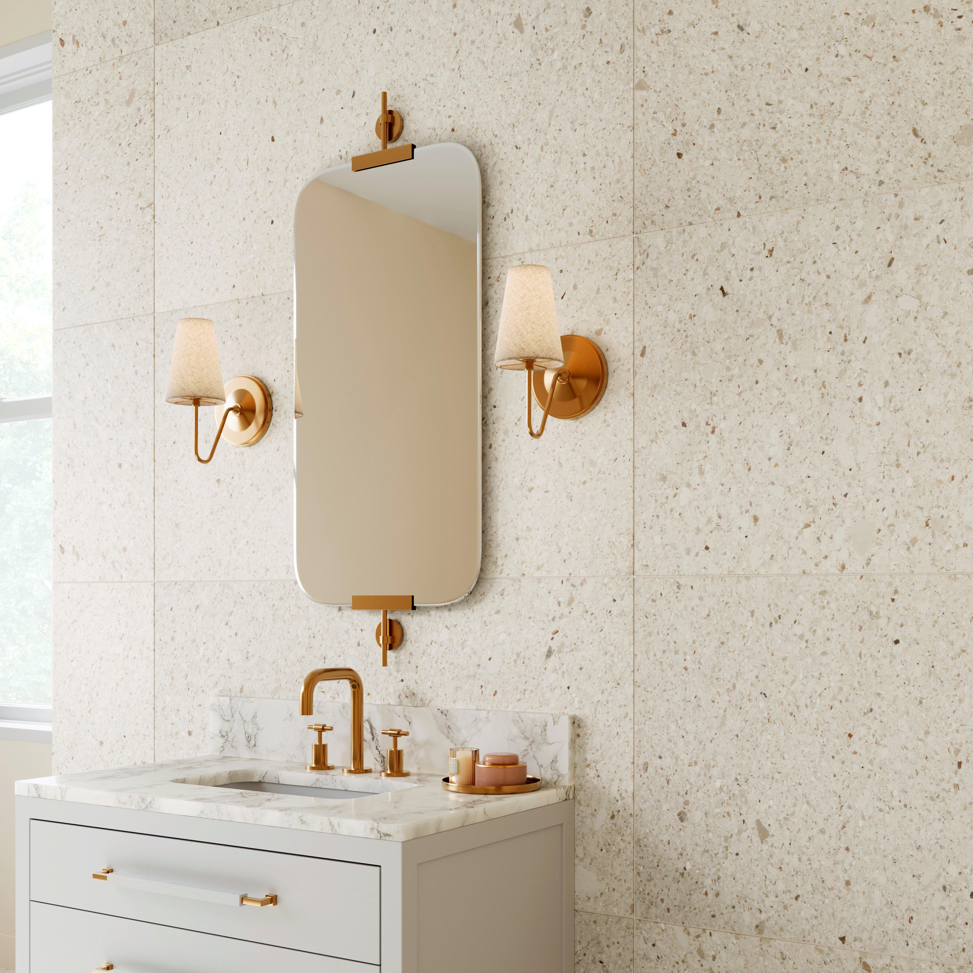 Gaia Bianco Honed Marble Tile