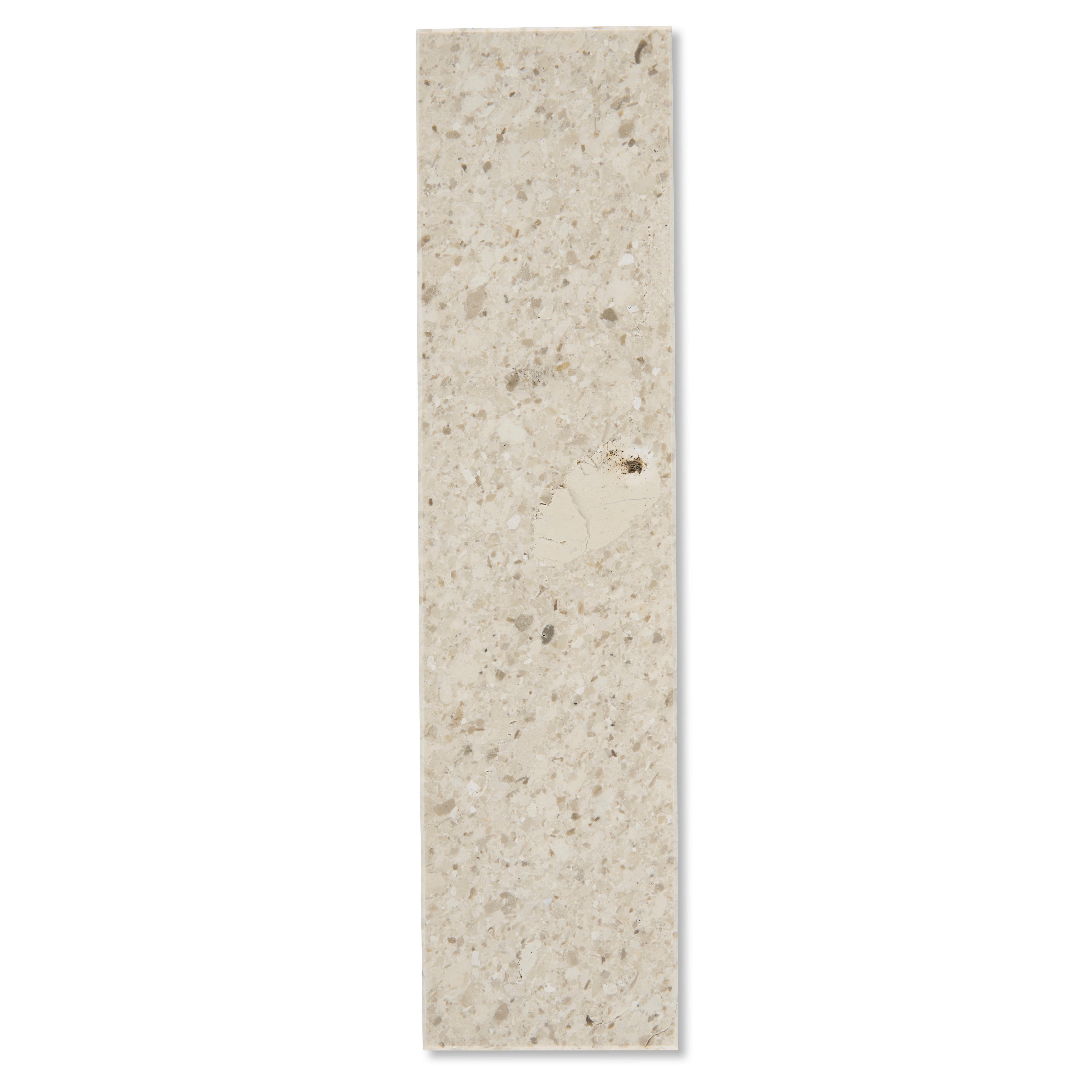 Gaia Bianco Honed Marble Tile