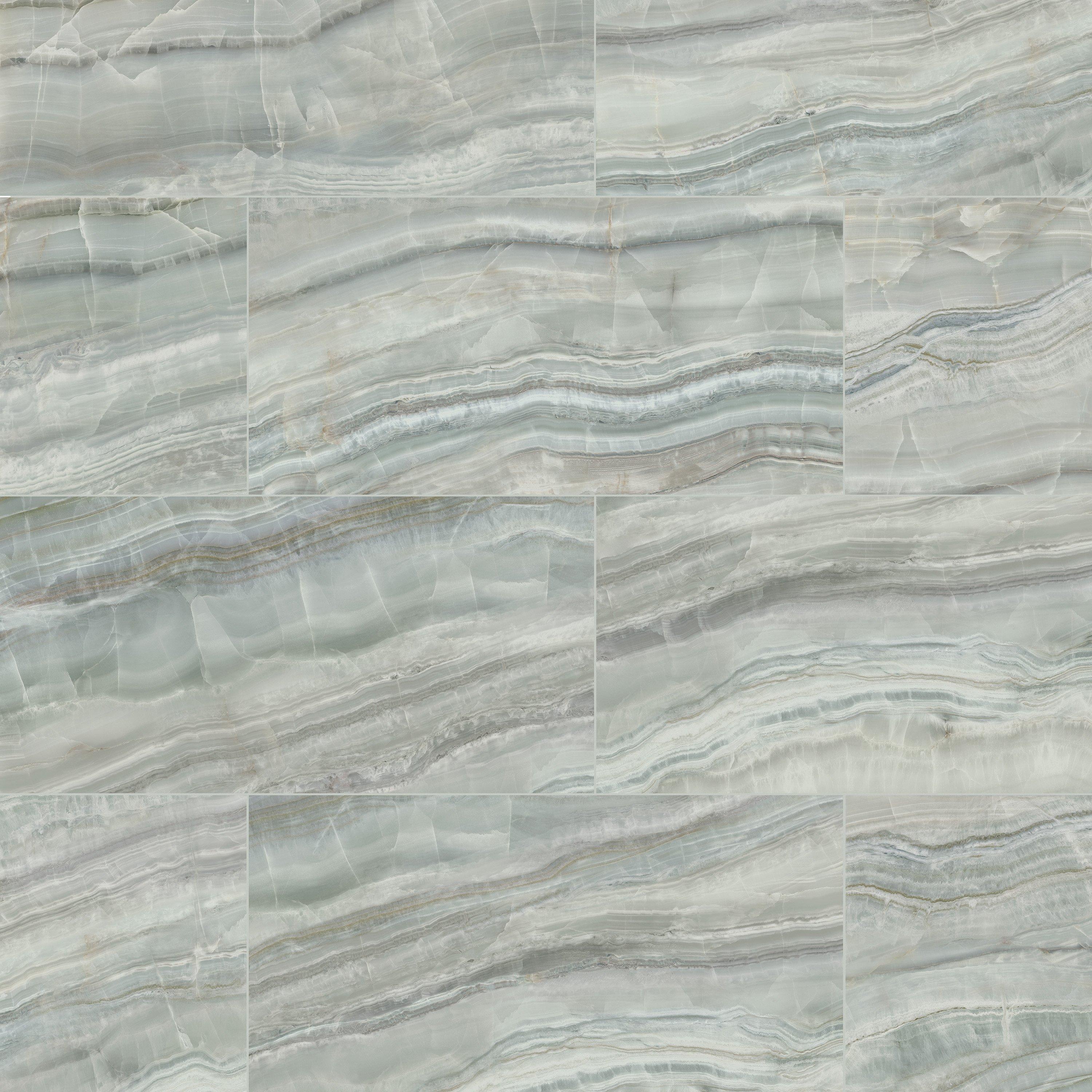 Gemma Onice Polished Porcelain Tile