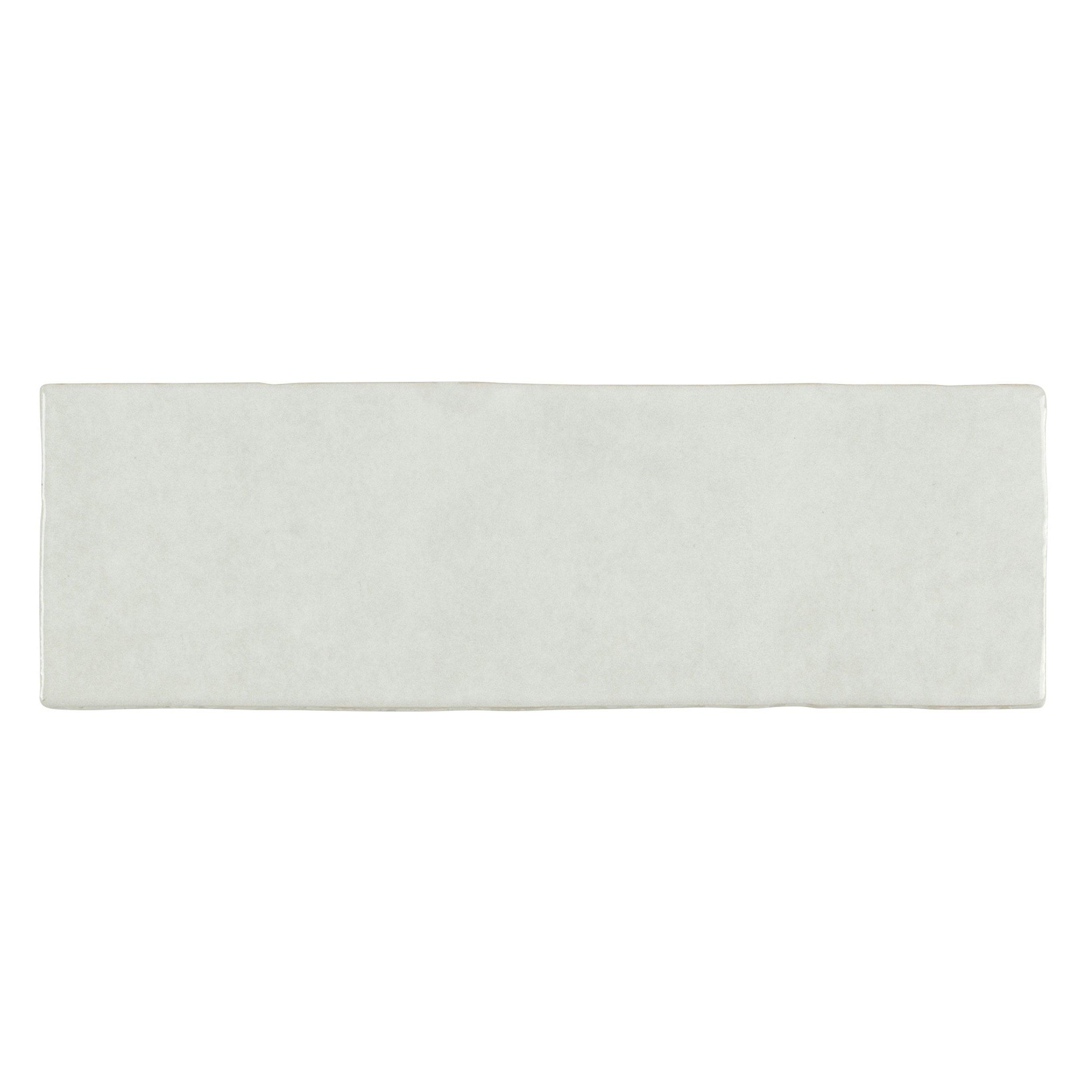Zellige Pearl Opal Polished Ceramic Tile