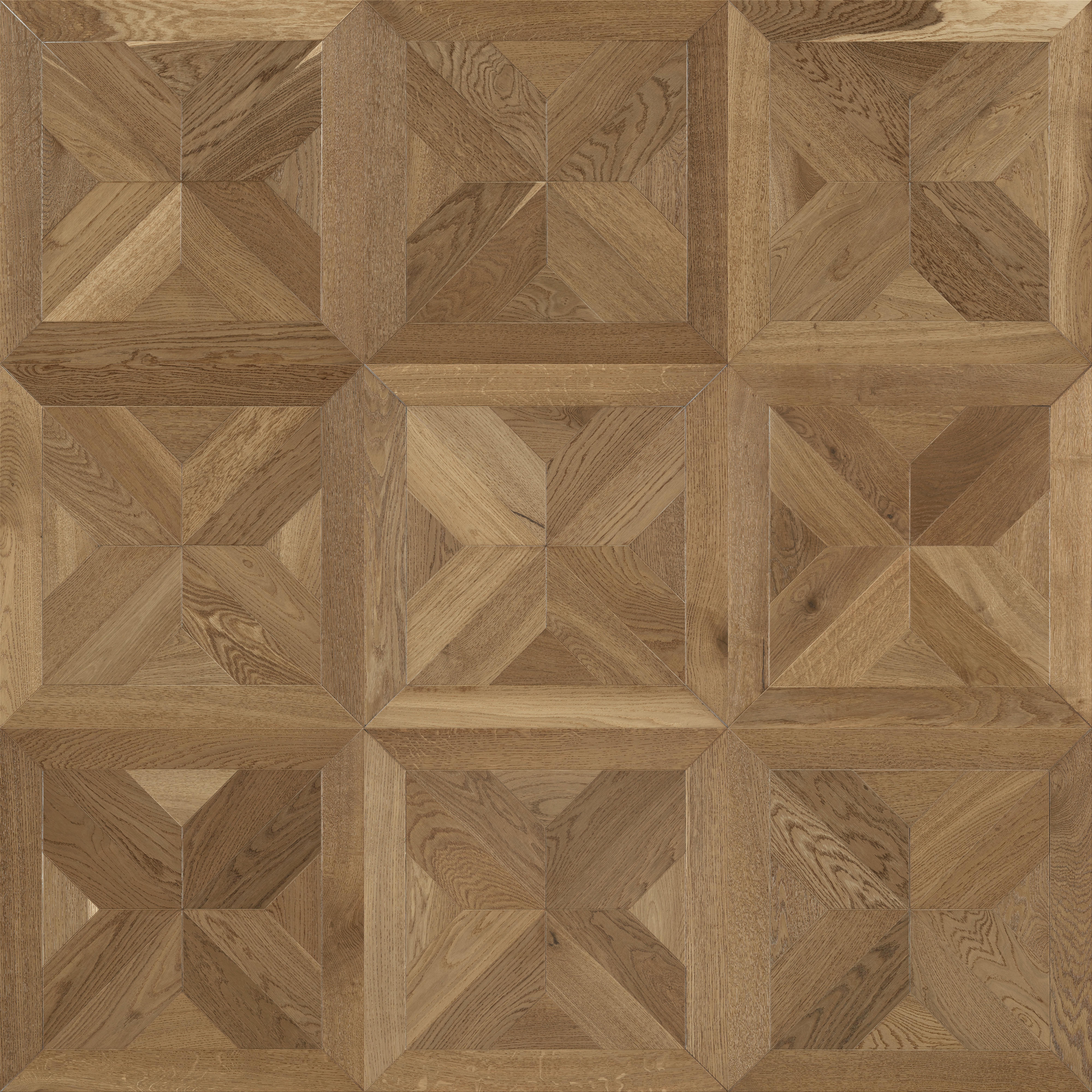 Louie Medallion White Oak Wire Brushed Engineered Hardwood