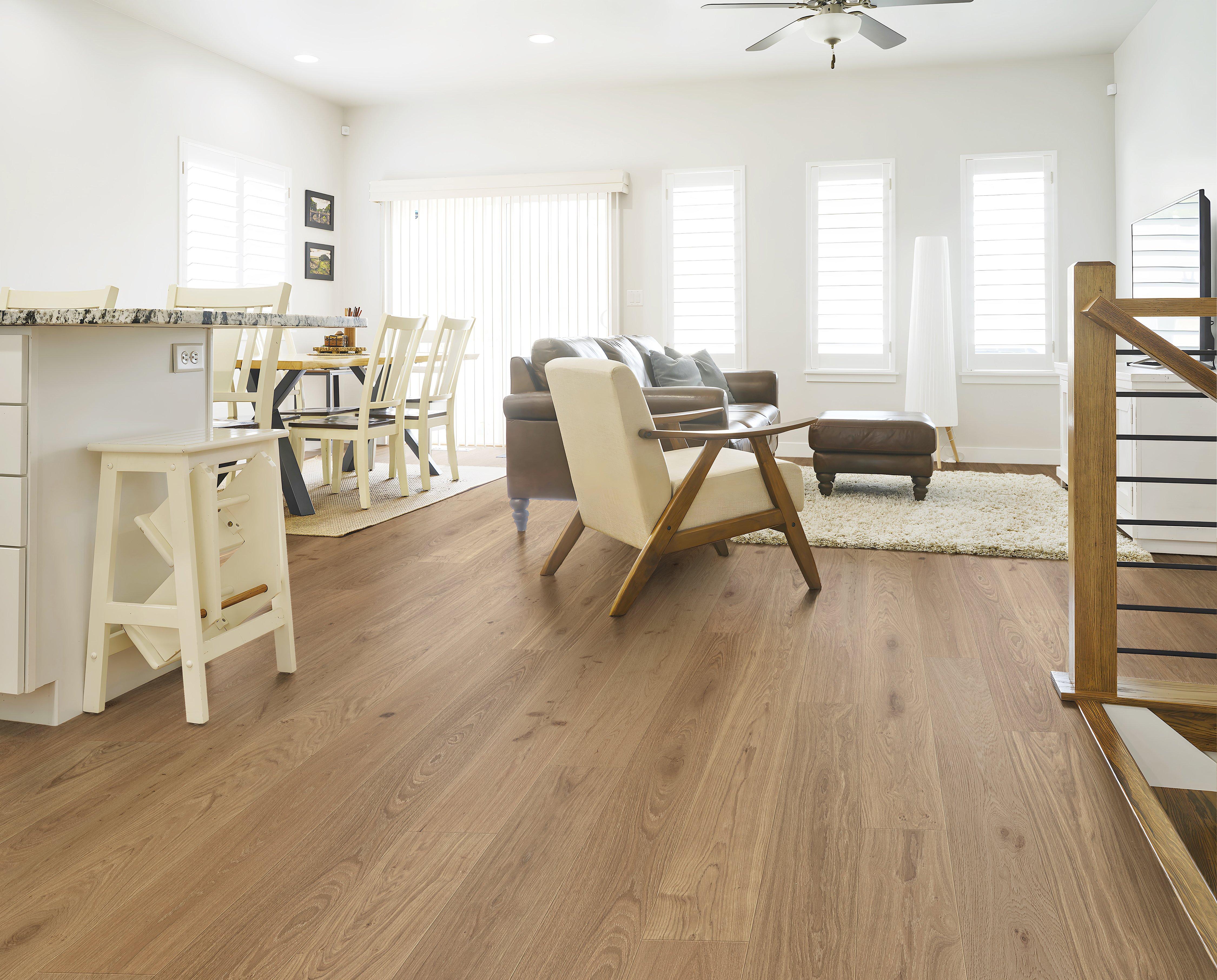 Louie White Oak Wire Brushed Engineered Hardwood