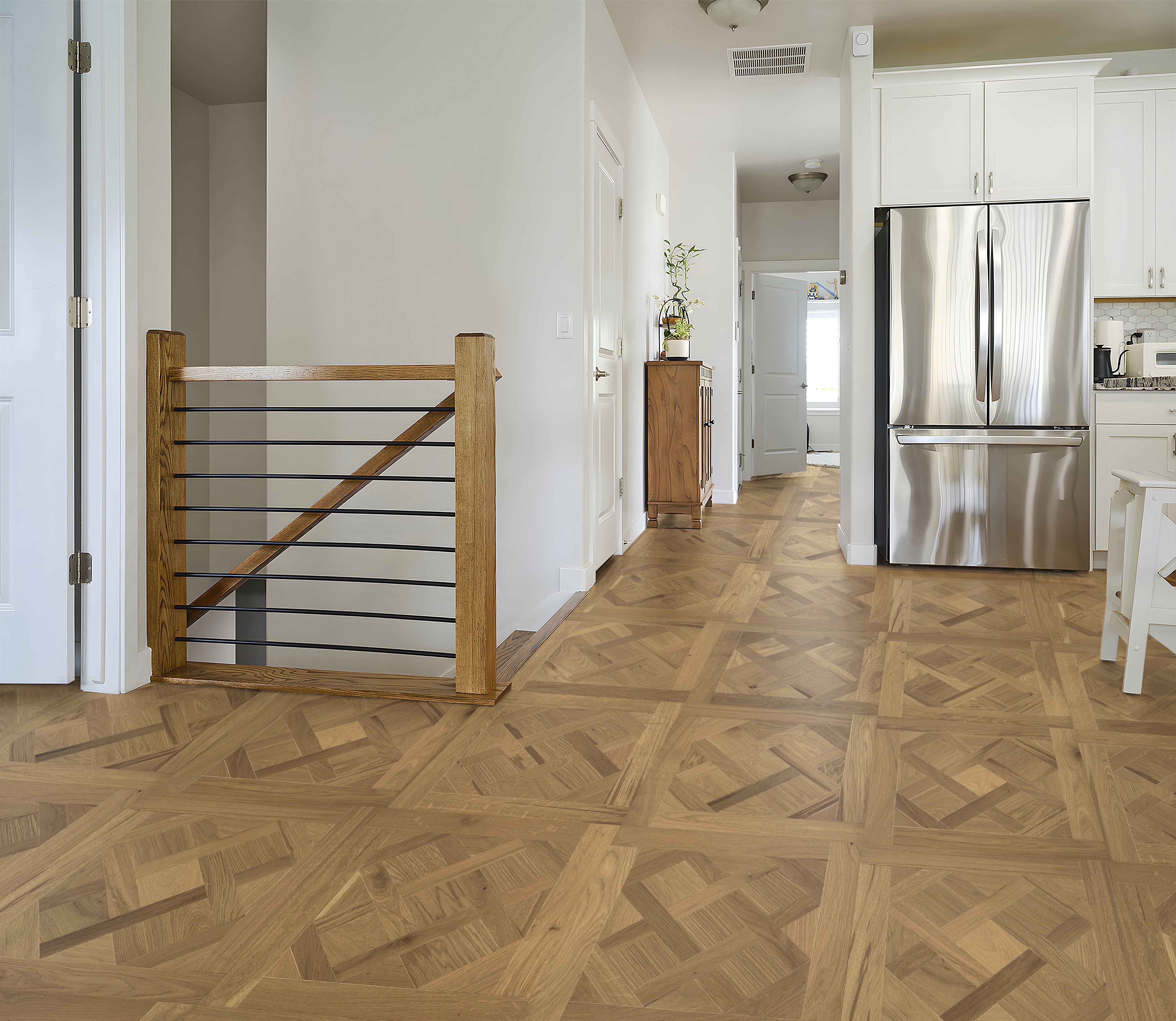 Louie Versailles White Oak Wire Brushed Engineered Hardwood