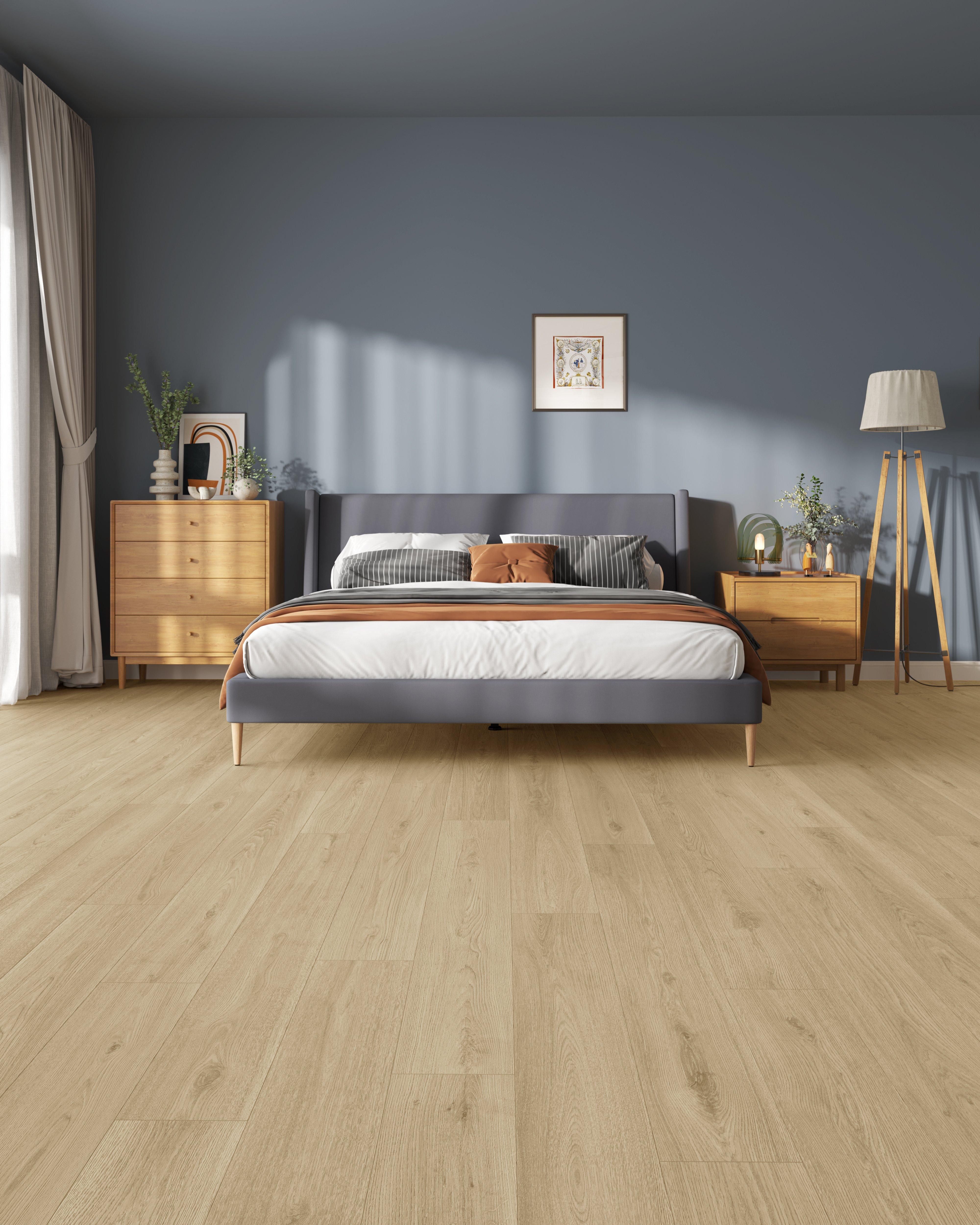 Bergamont Waterproof Rigid Core Luxury Vinyl Plank - Cork Pad