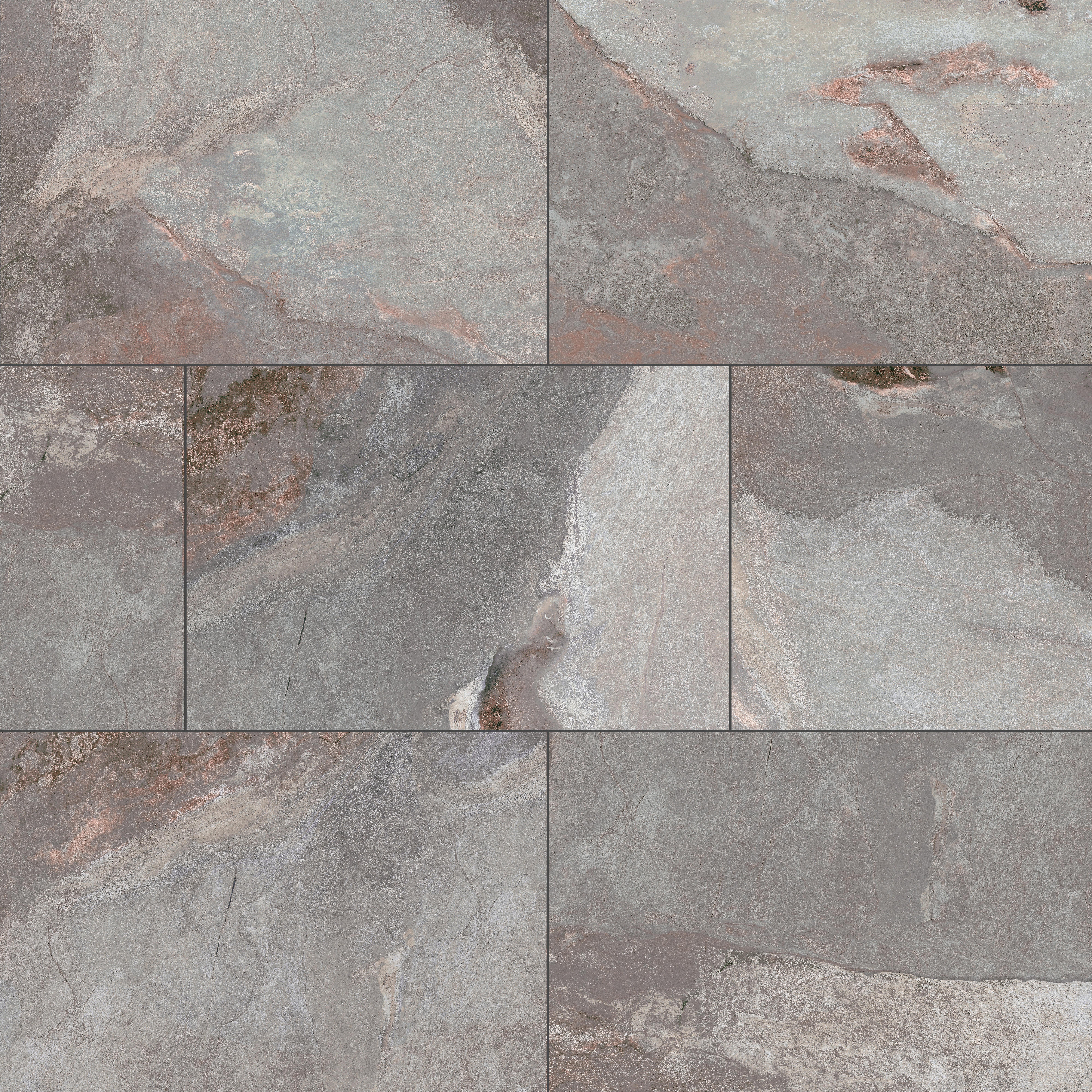 Paisley Slate Matte Porcelain Tile