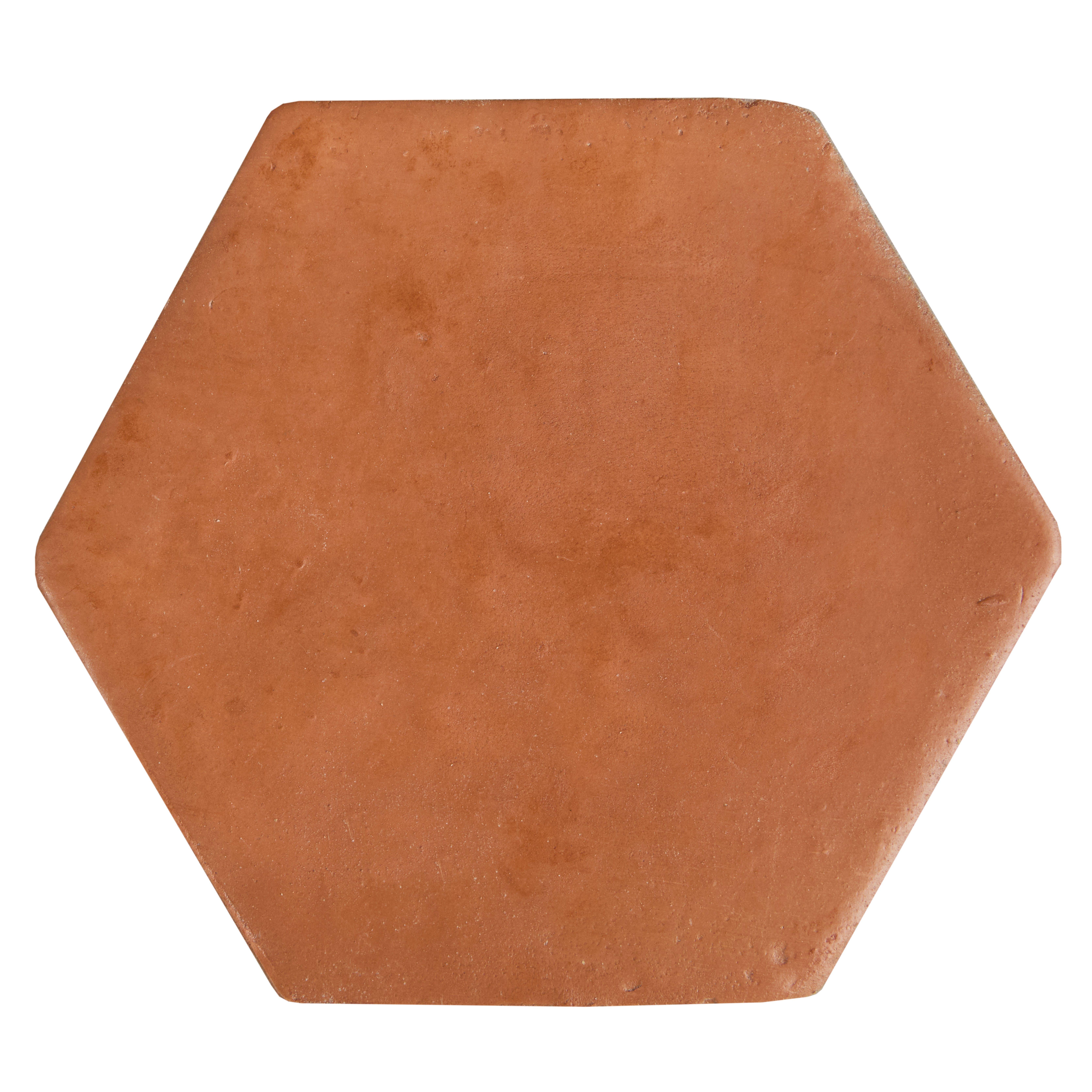 Sealed Hexagon Matte Saltillo Tile