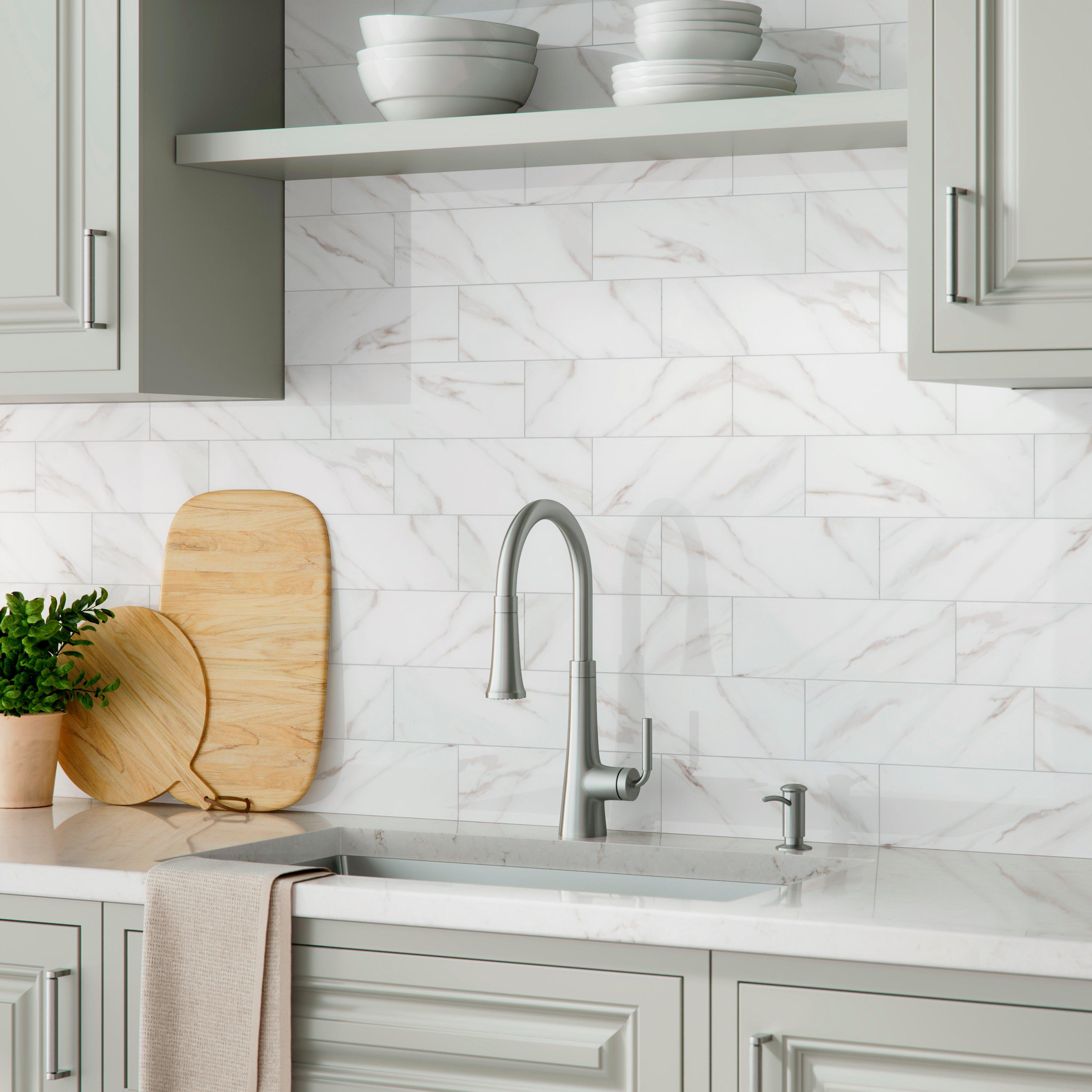 Calacatta Mocha Ceramic Tile