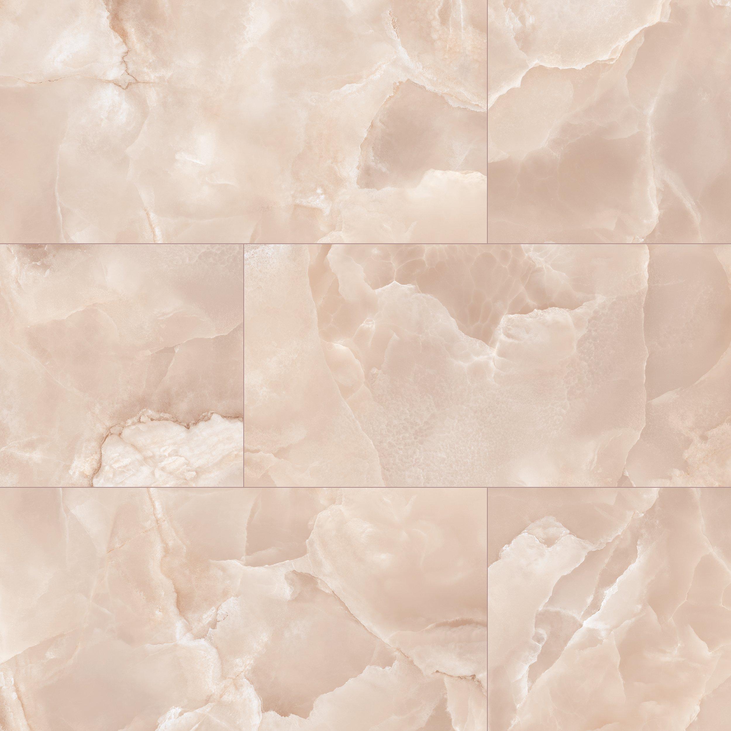 Luminare Rosa Polished Porcelain Tile