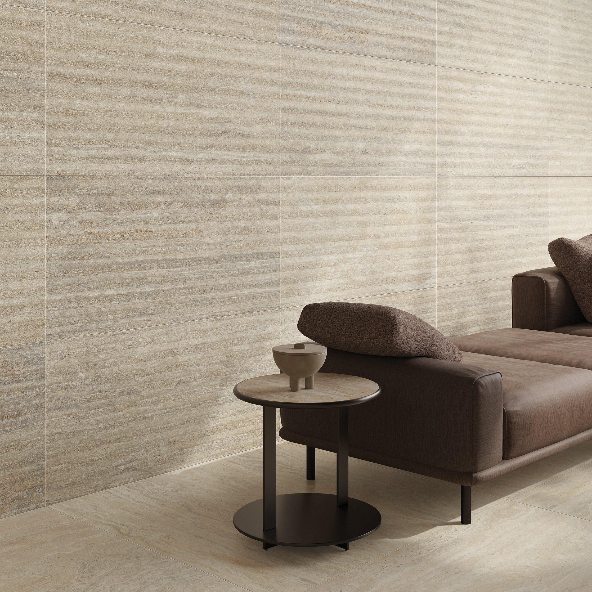 Travertino Sands Matte Porcelain Tile