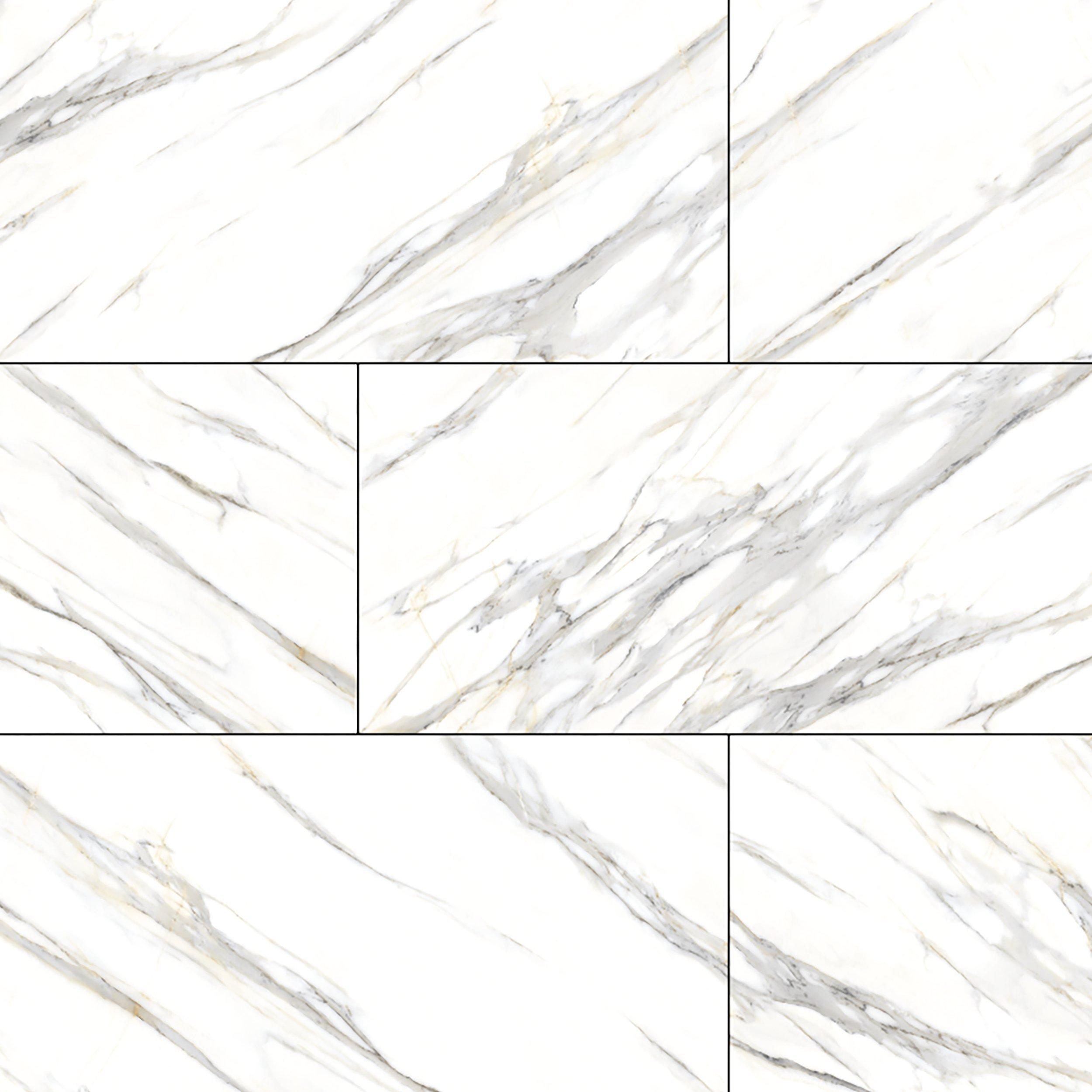 Celestial White Polished Porcelain Tile