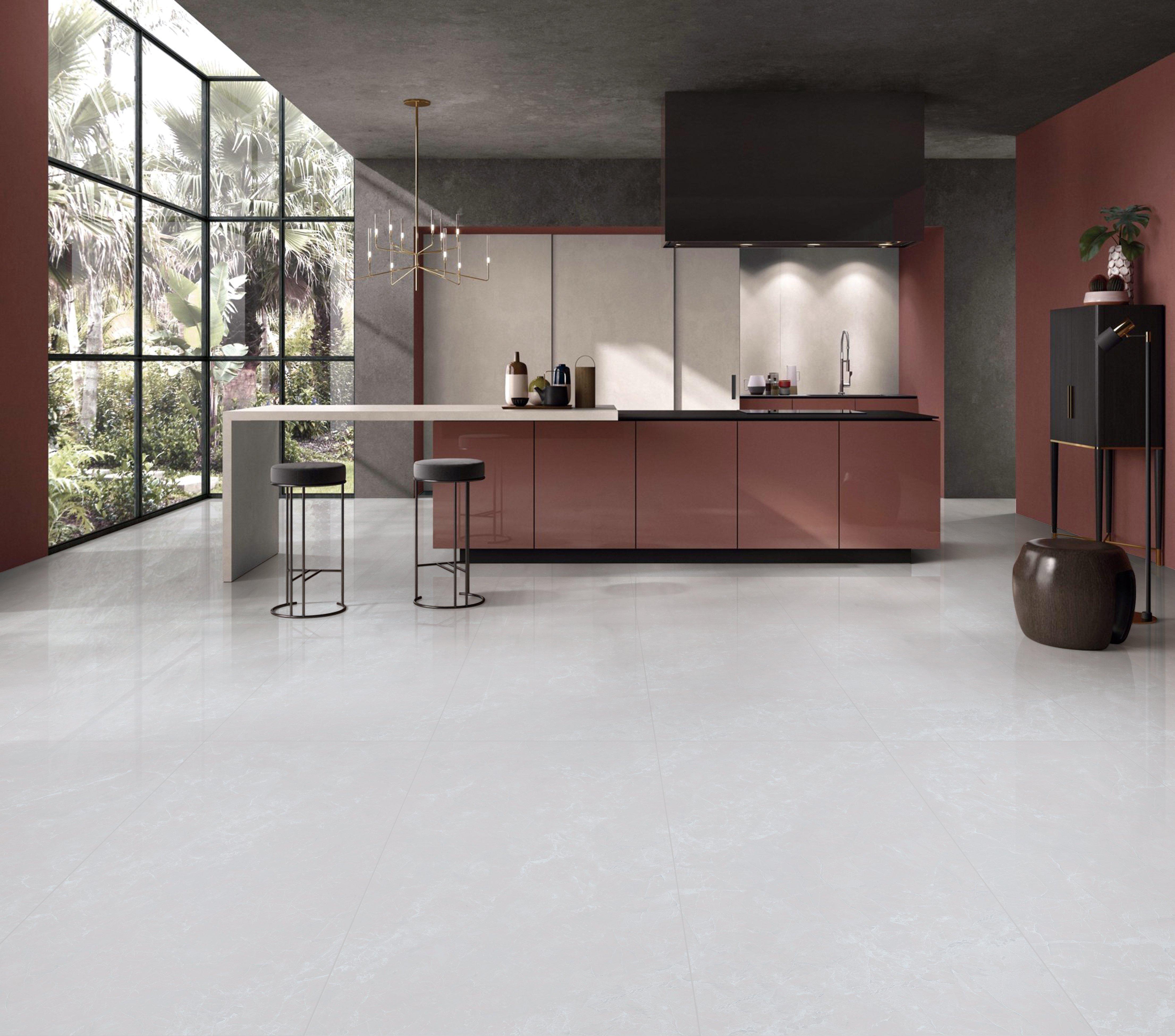 Taurus Ivory Polished Porcelain Tile