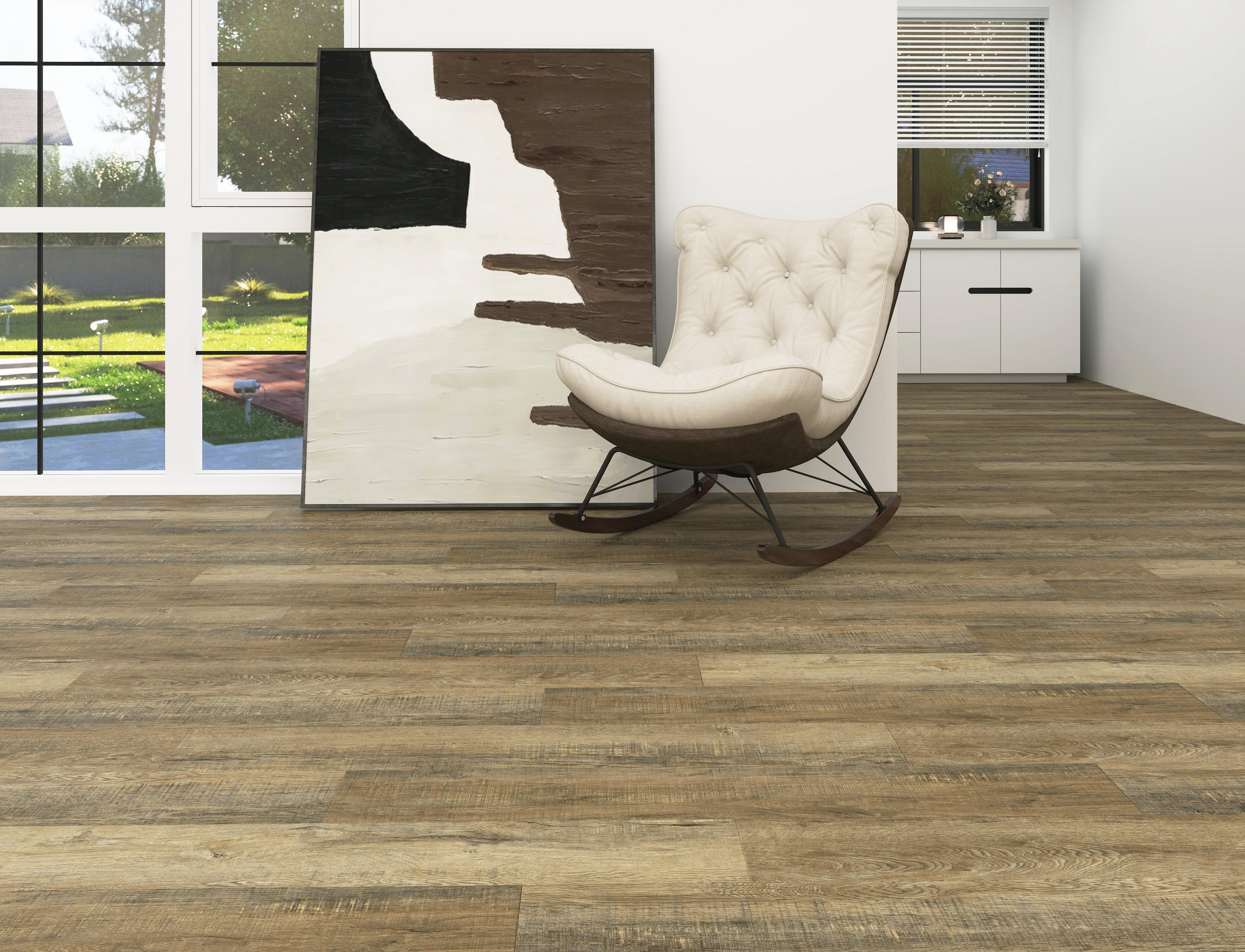 Woodhaven Trail Glue-Down Luxury Vinyl Plank