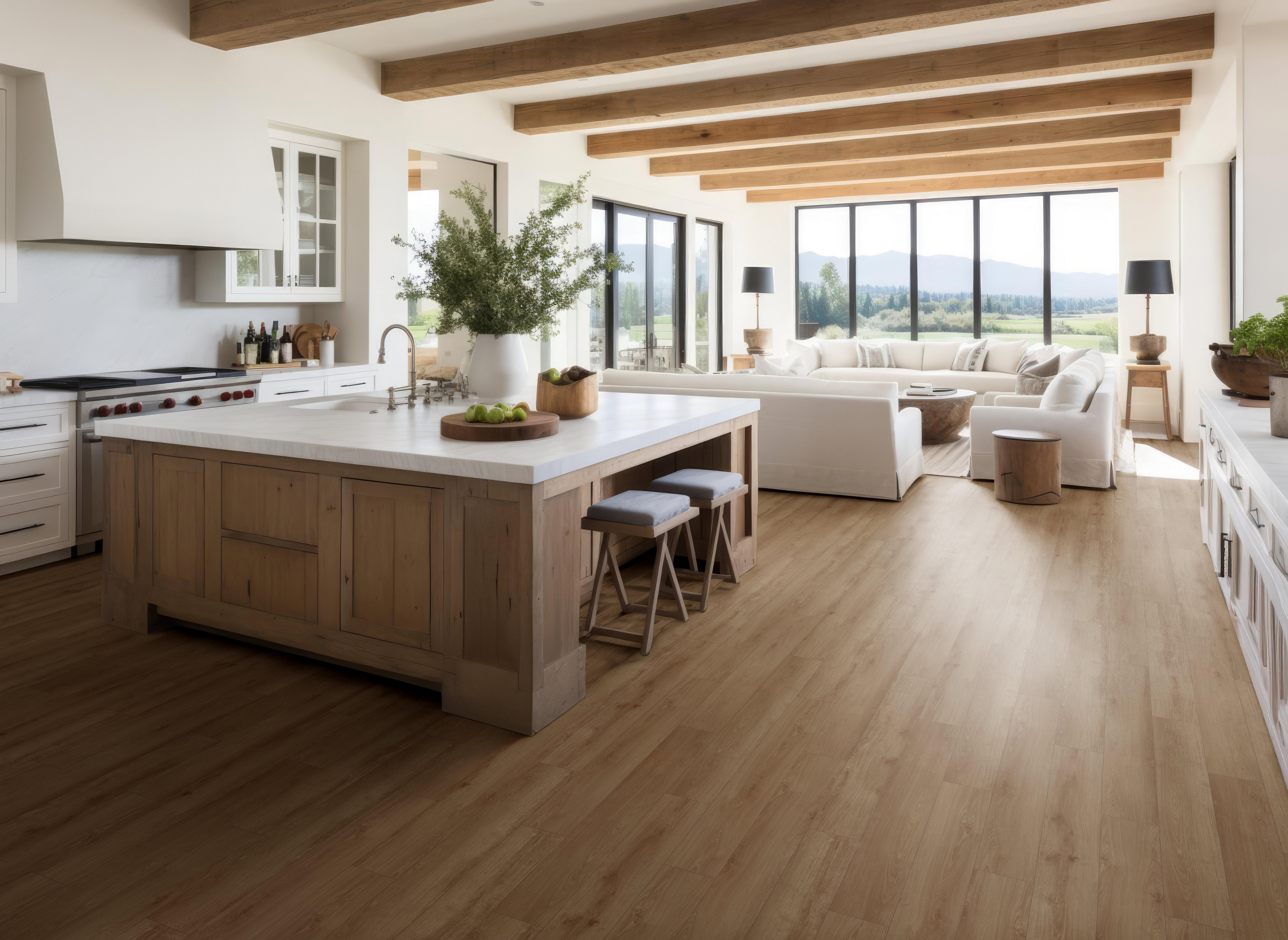 Buckingham Glue-Down Luxury Vinyl Plank