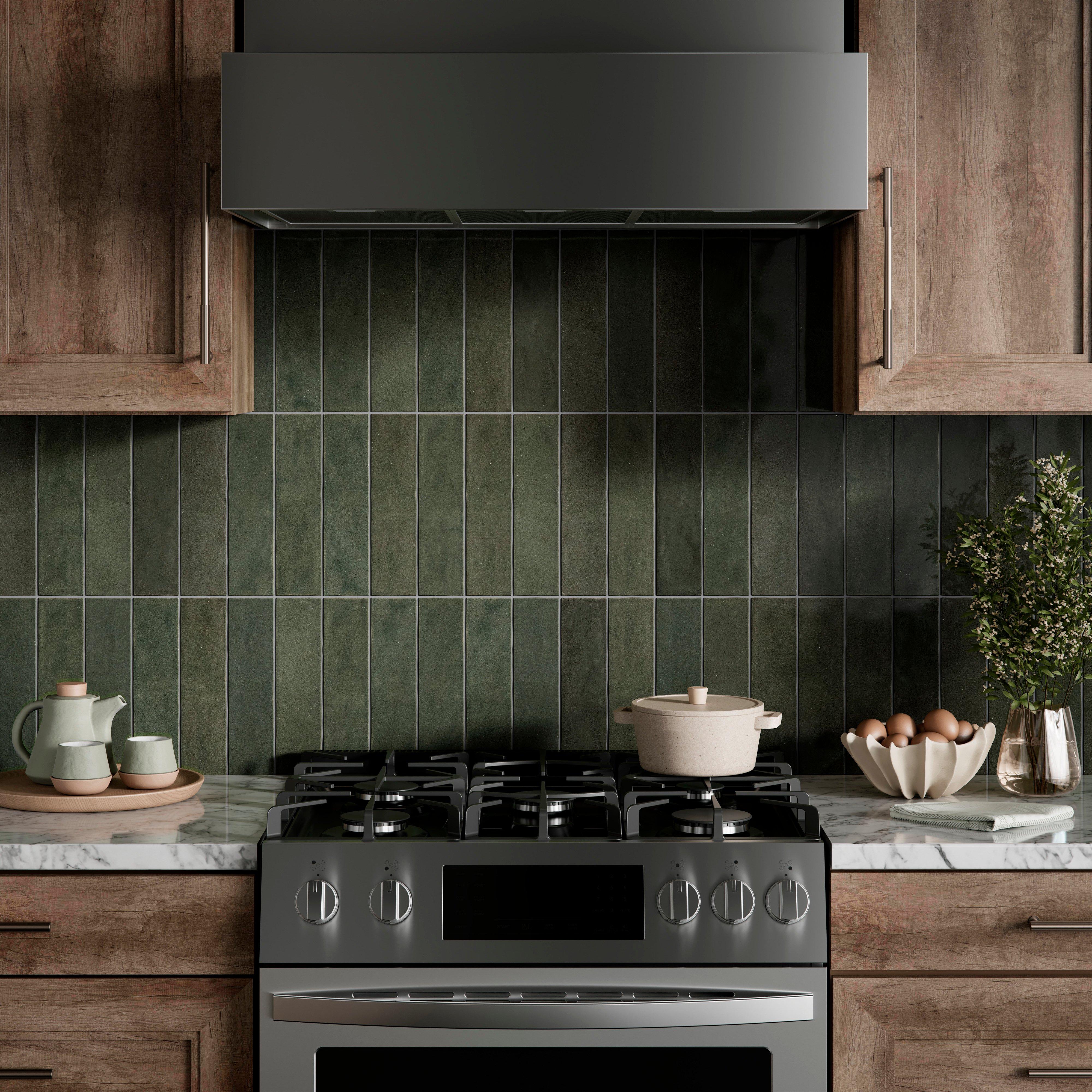 Artisan Moss Ceramic Tile