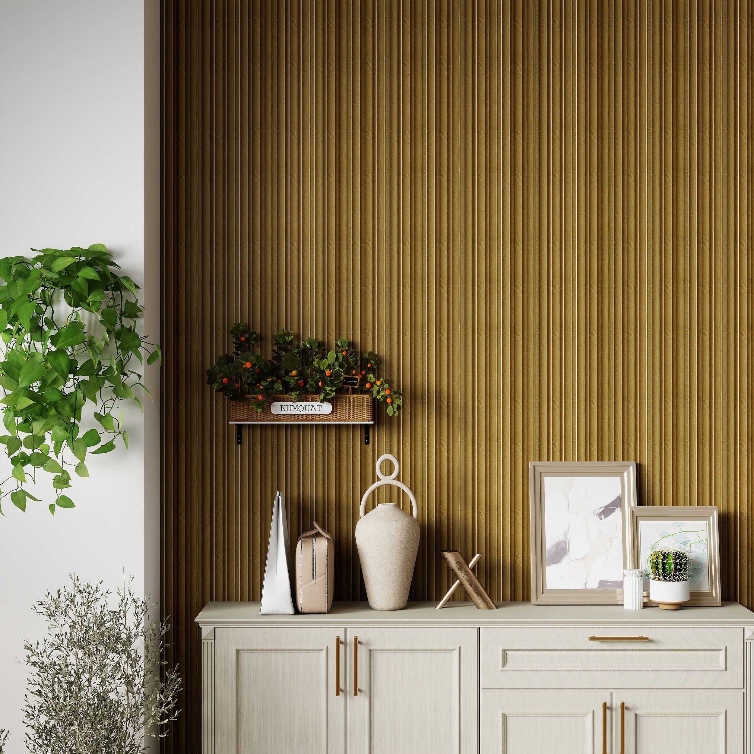 Regency Taupe Gold Wall Non-Acoustic Panel