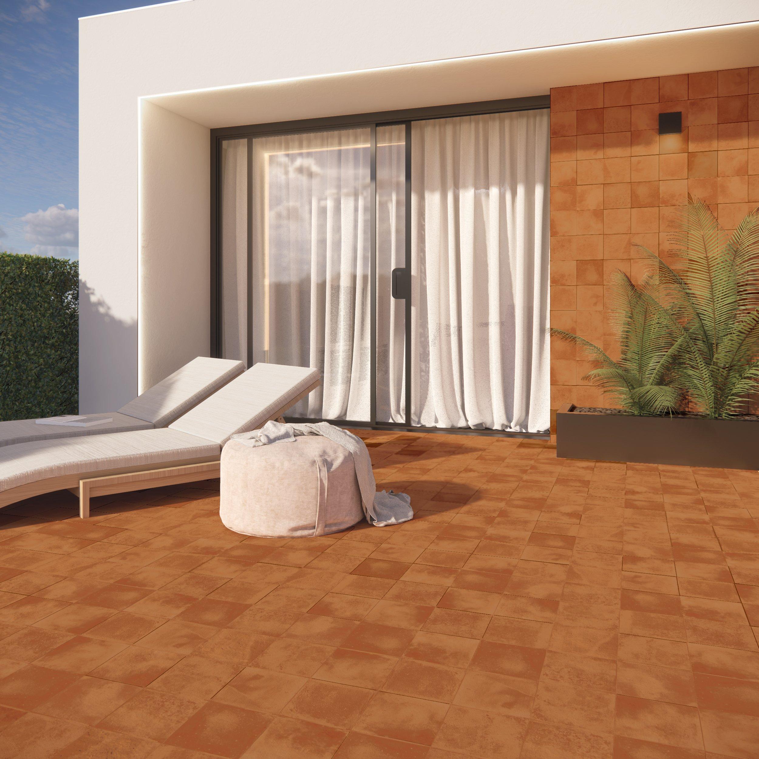 Sedona Cotta Matte Porcelain Tile