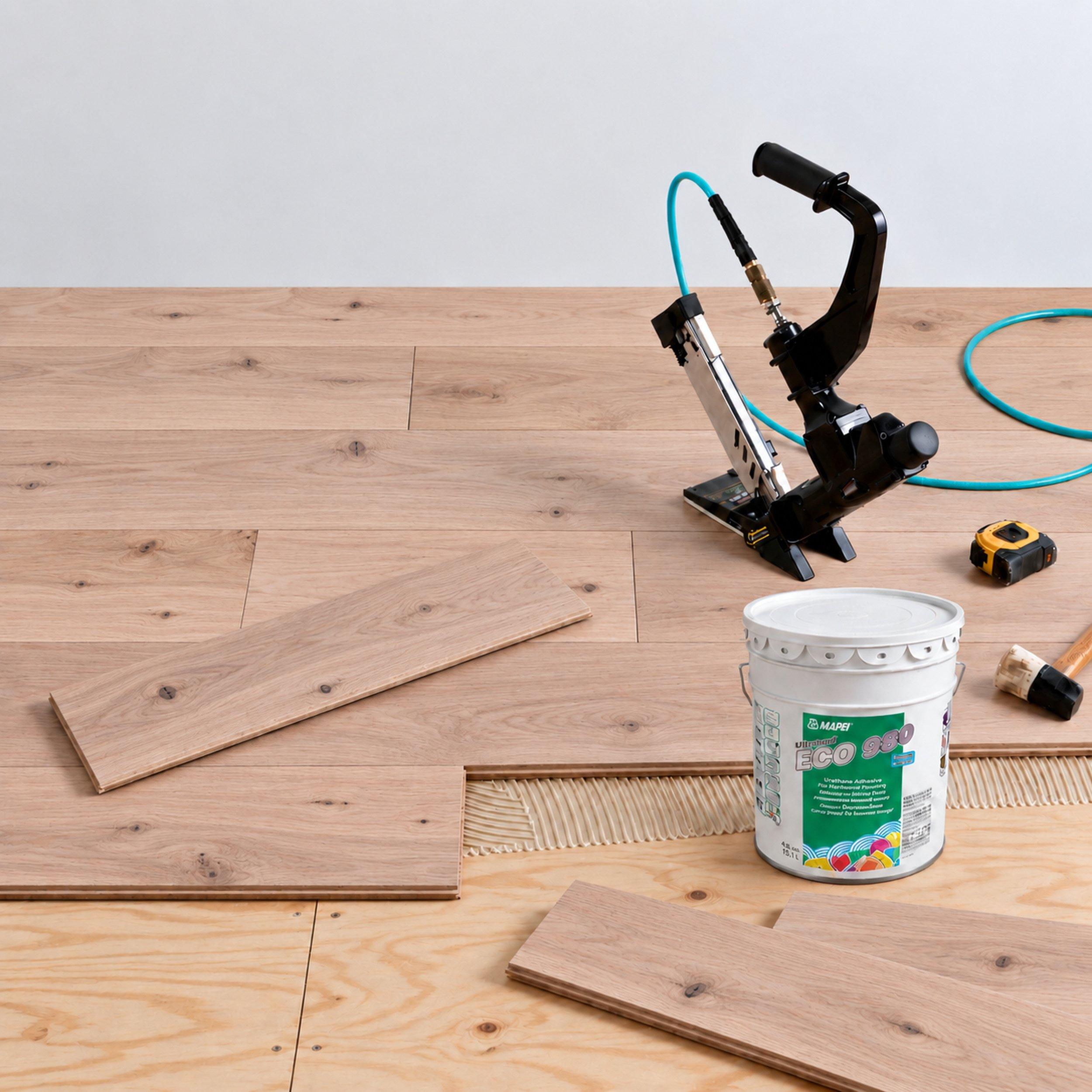 Unfinished Red Oak Engineered Hardwood Character Grade
