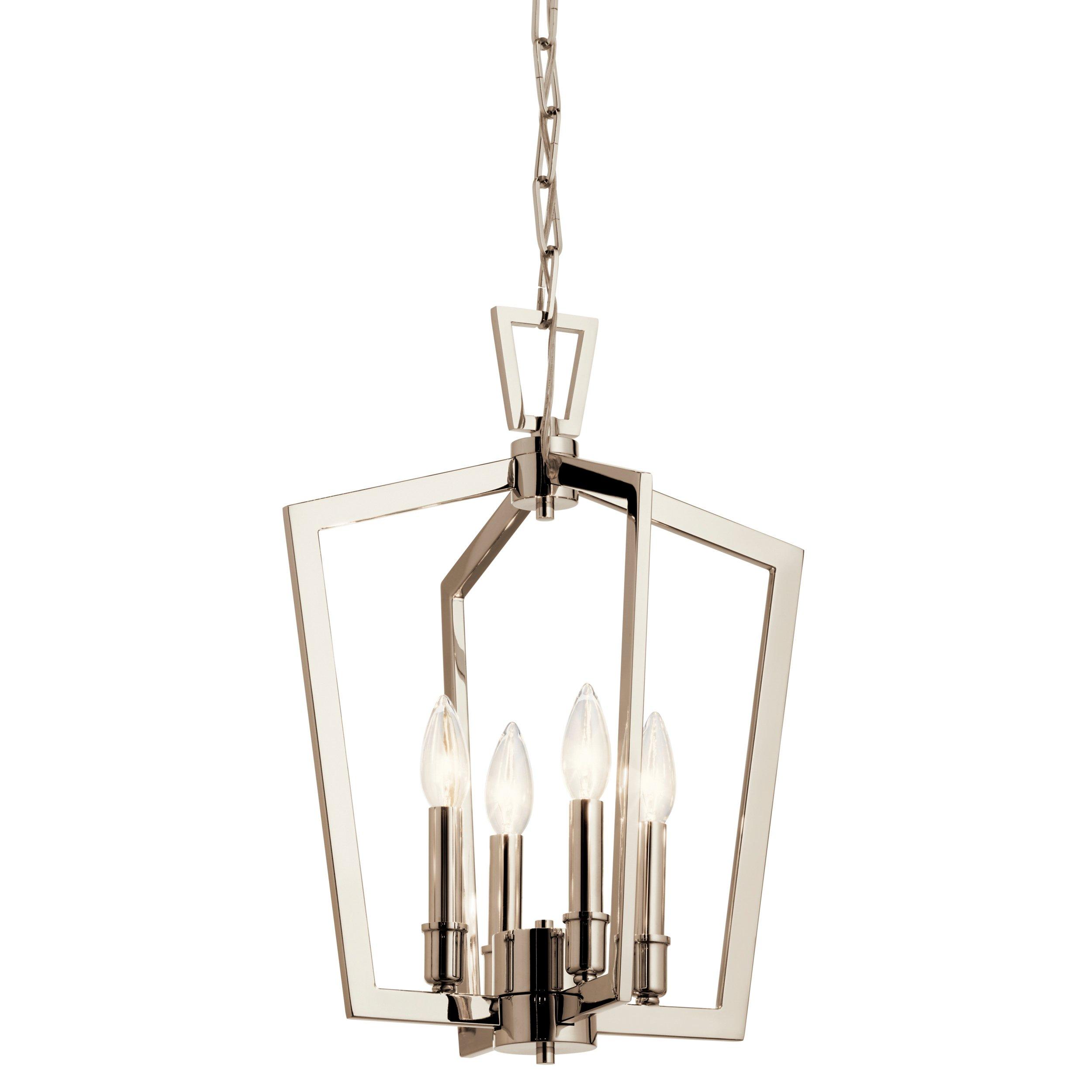 Abbotswell Polished Nickel Quadruple Pendant Light