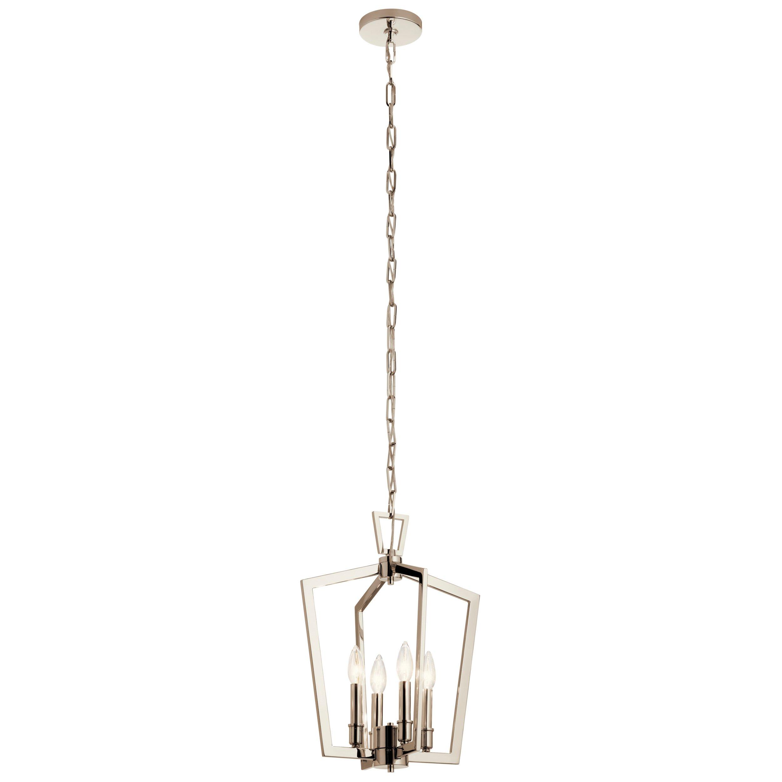 Abbotswell Polished Nickel Quadruple Pendant Light