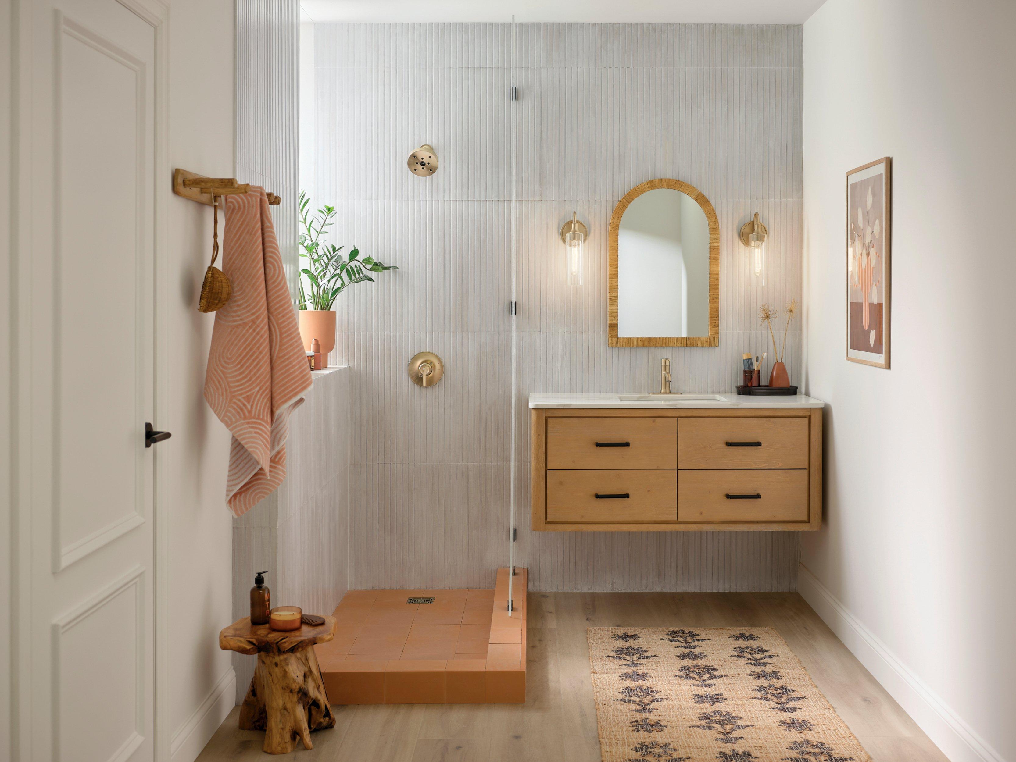 Kavi Brushed Gold Single Sconce