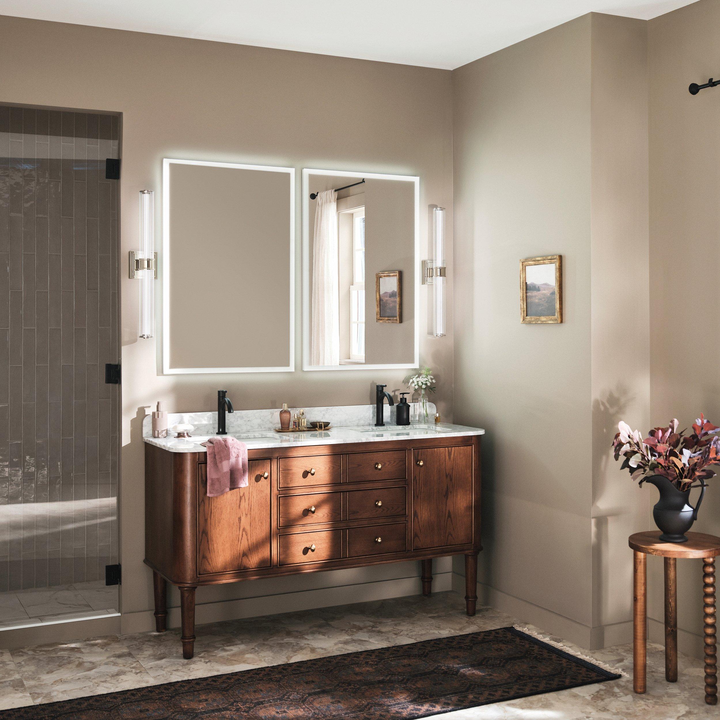 Laurene Polished Chrome LED Sconce