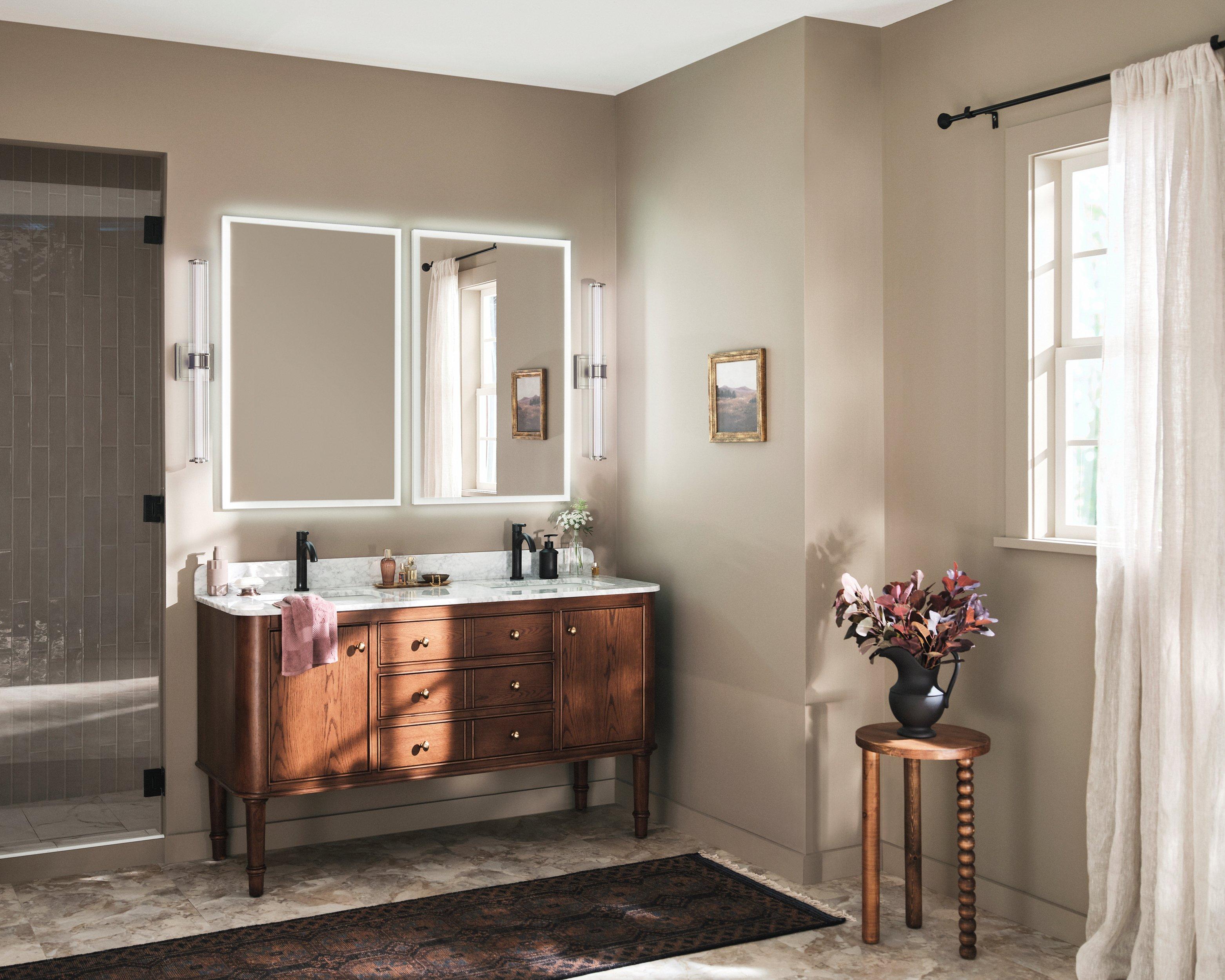 Laurene Brushed Nickel LED Sconce