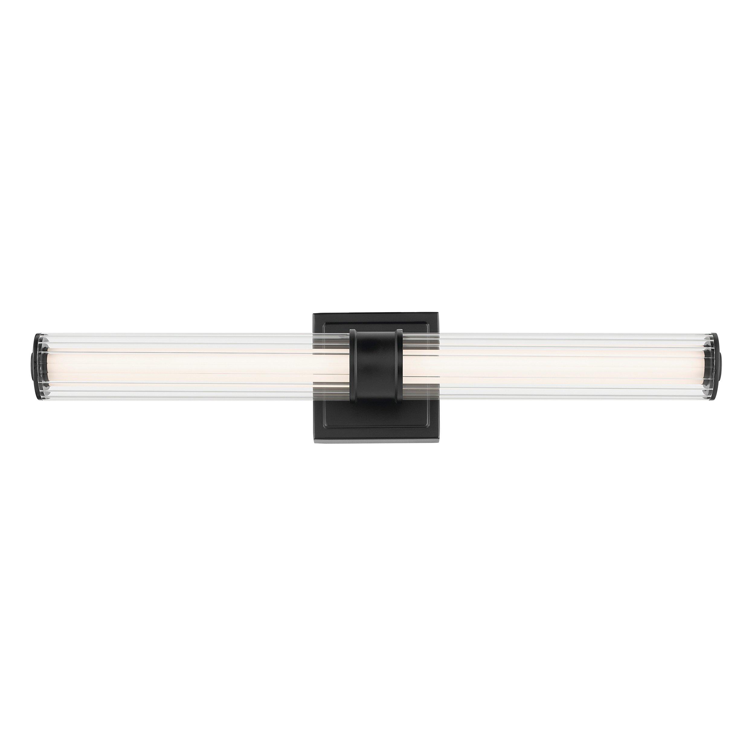 Laurene Matte Black LED Sconce