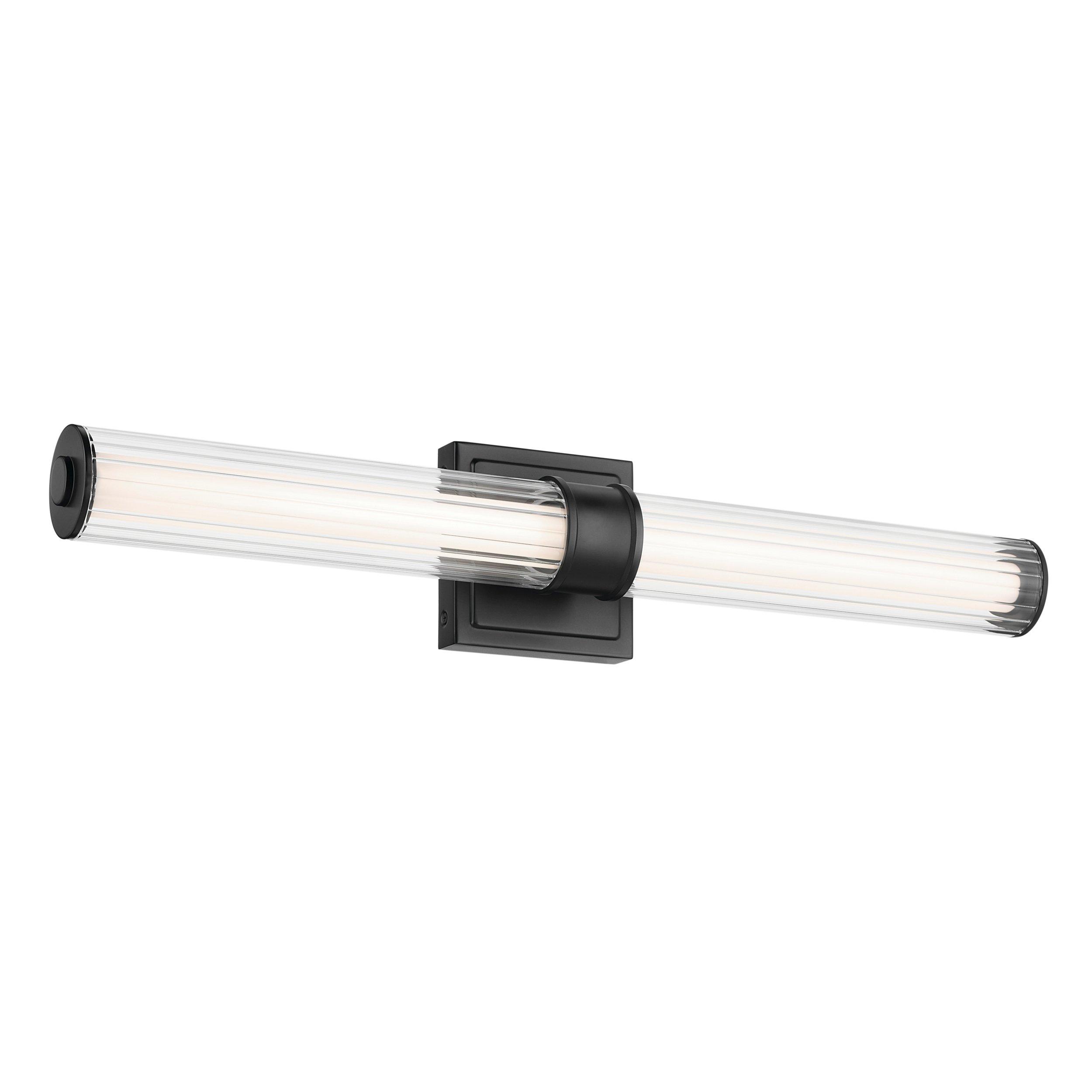 Laurene Matte Black LED Sconce
