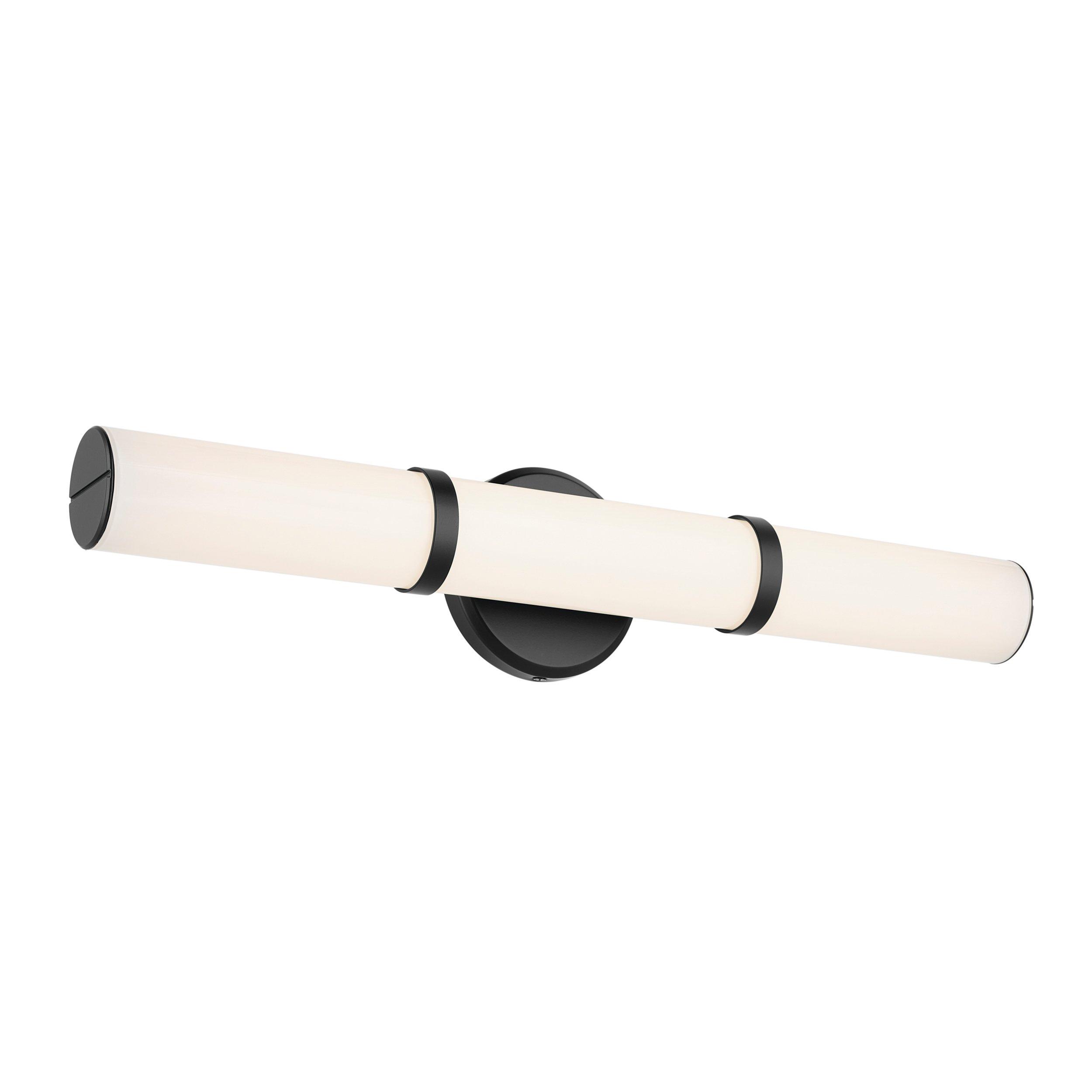 Rosh Matte Black LED Linear Sconce