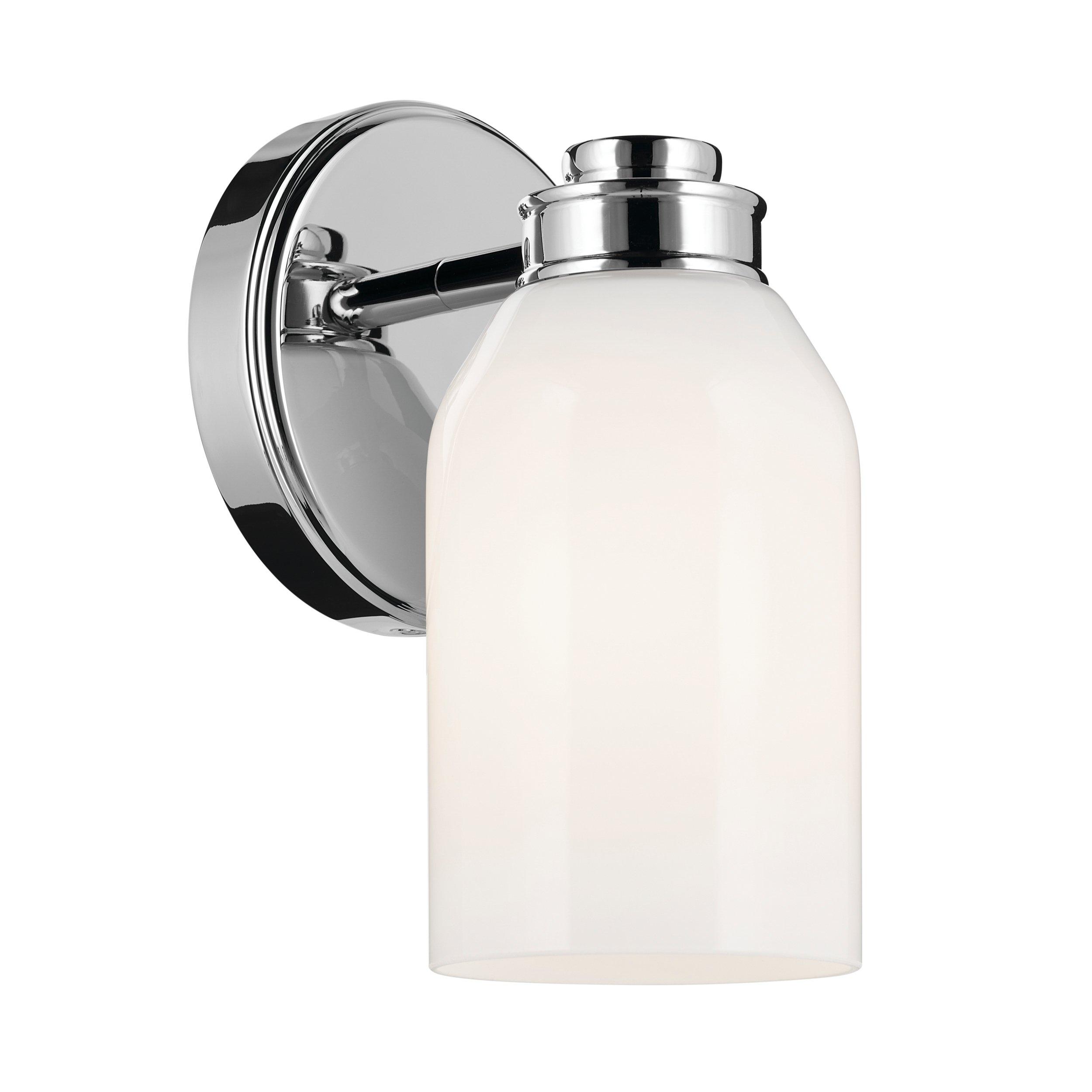 Shae Polished Chrome Single Sconce