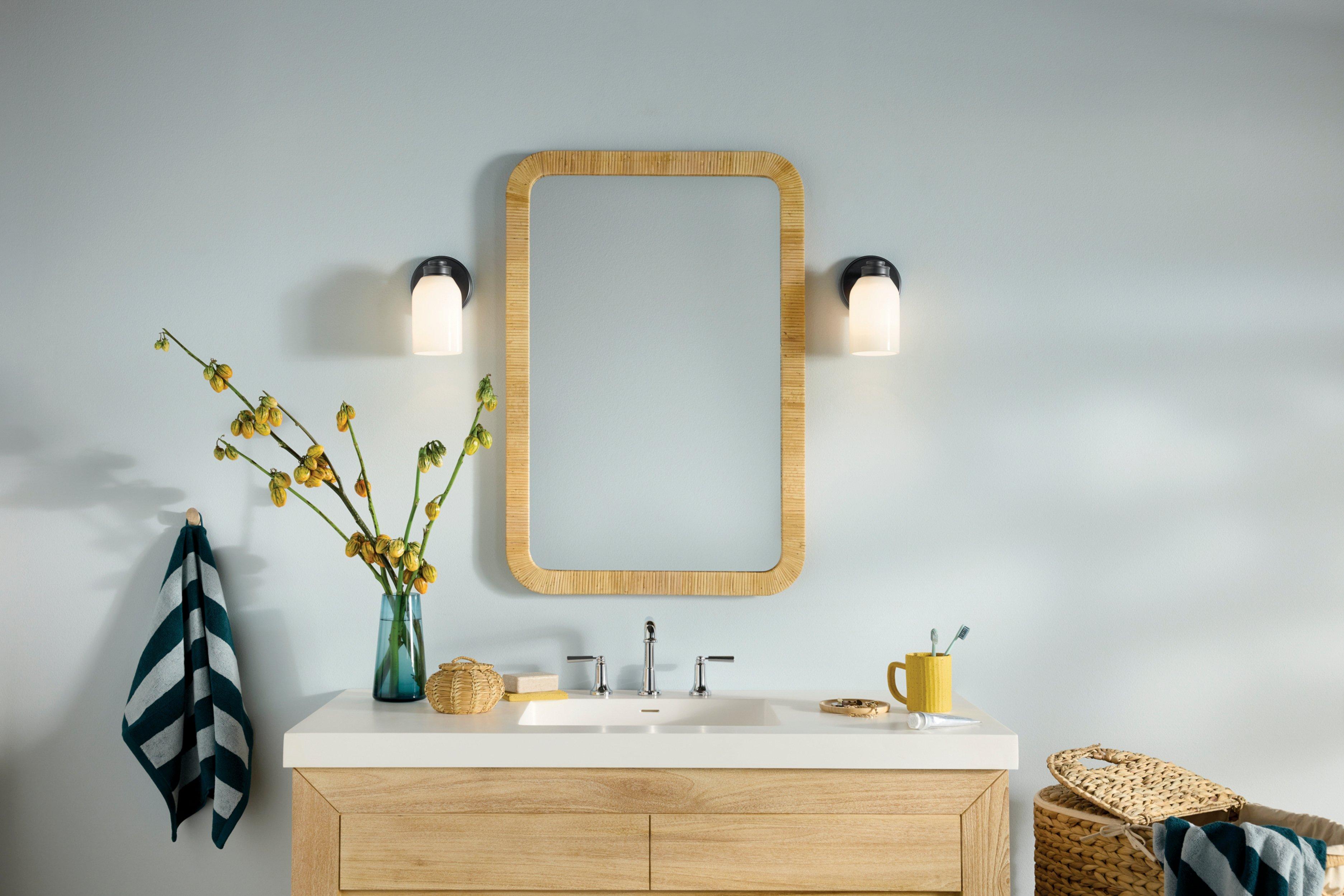 Shae Matte Black Single Sconce