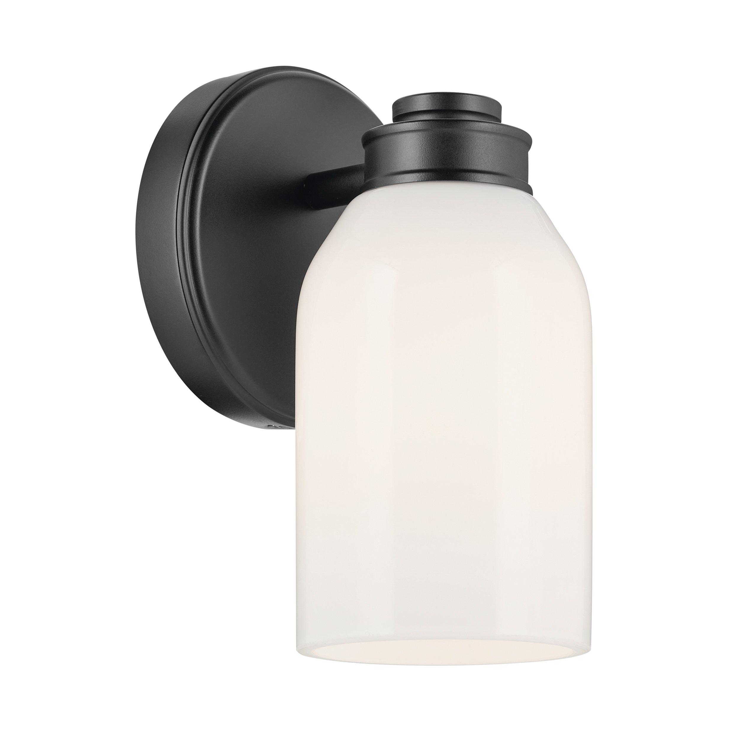 Shae Matte Black Single Sconce