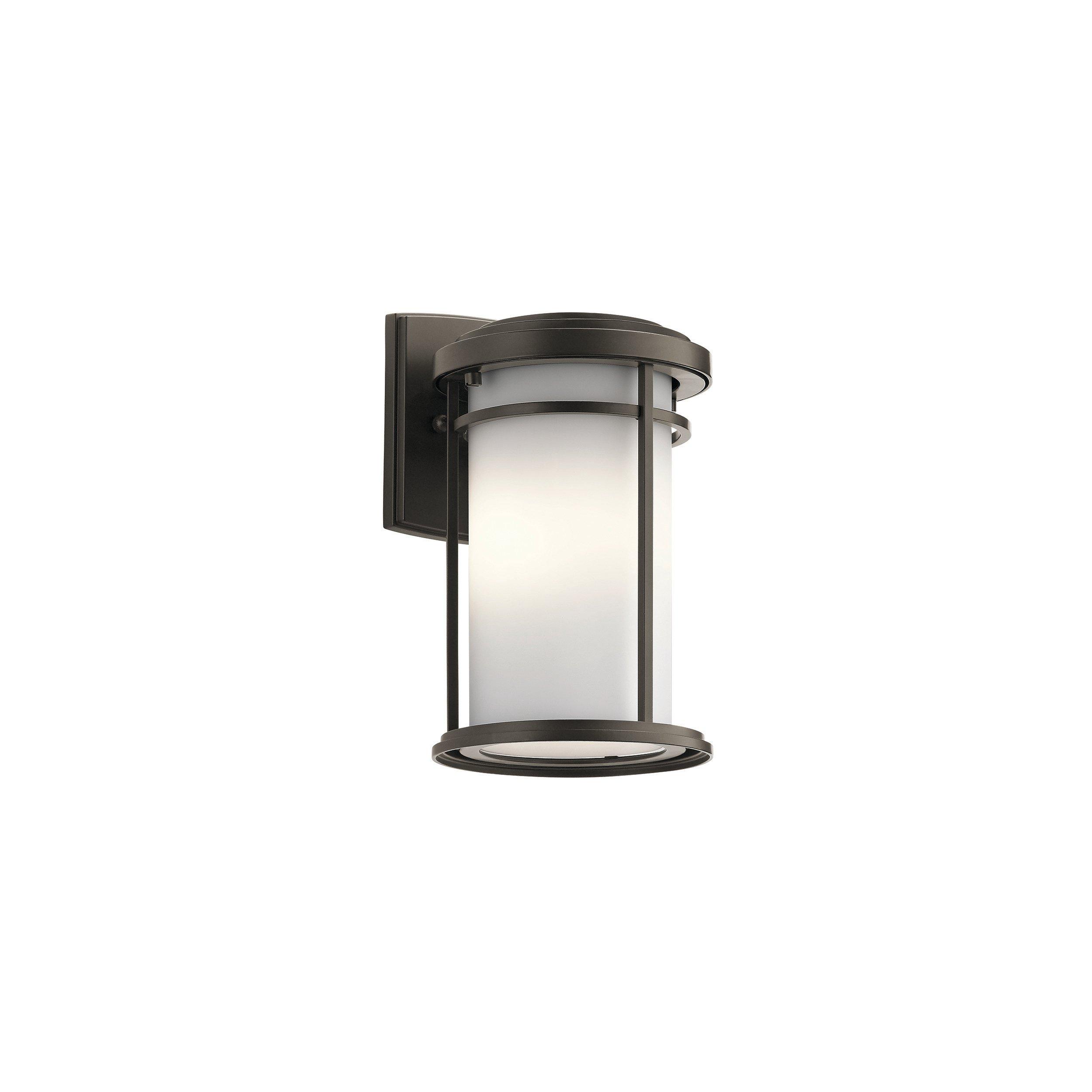 Toman 10.25 in. Brushed Bronze Outdoor Single Sconce