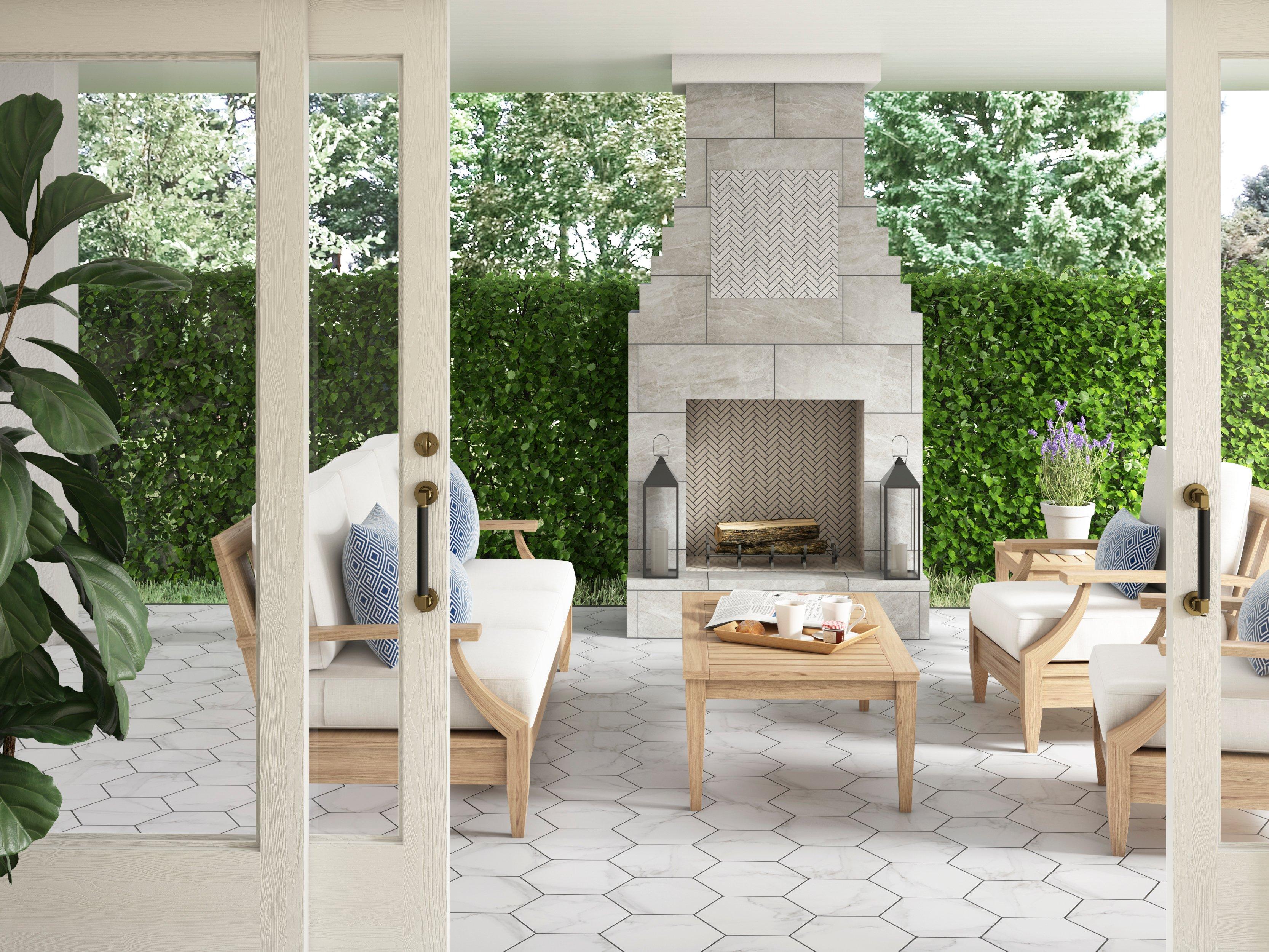 Arina Bianco Matte Porcelain Tile